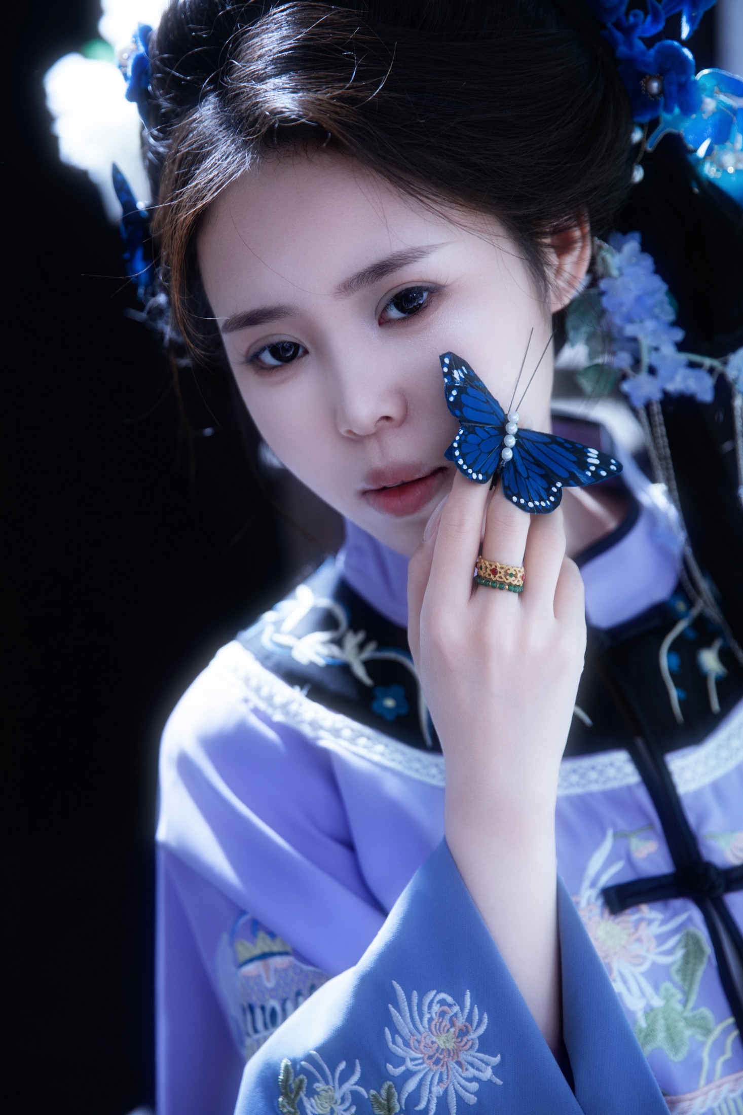 瑶瑶 – 《清韵·蓝裳闺阁的笔墨风华》[12P] 插图5