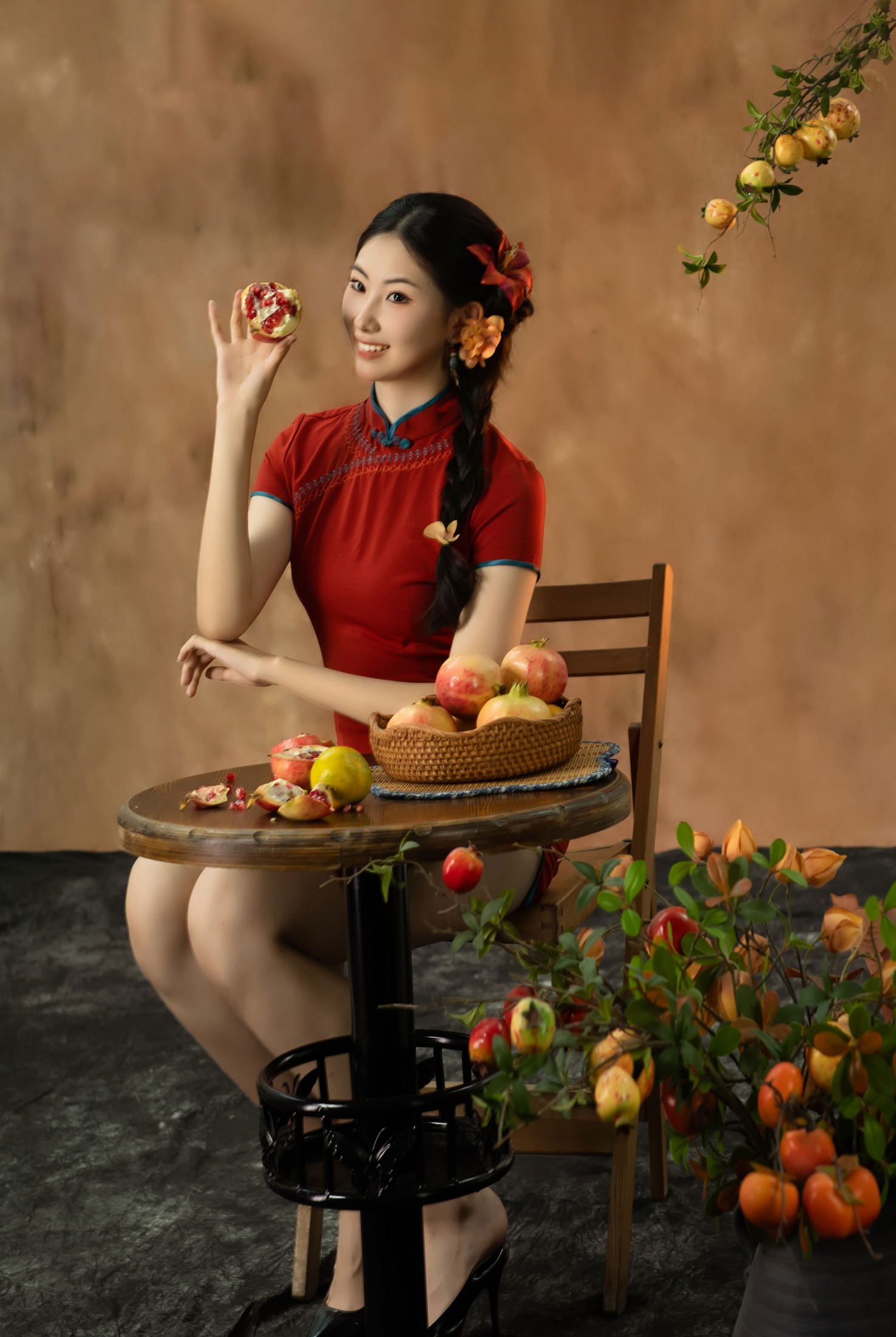 阿布力冰 – 《石榴少女》[13P]