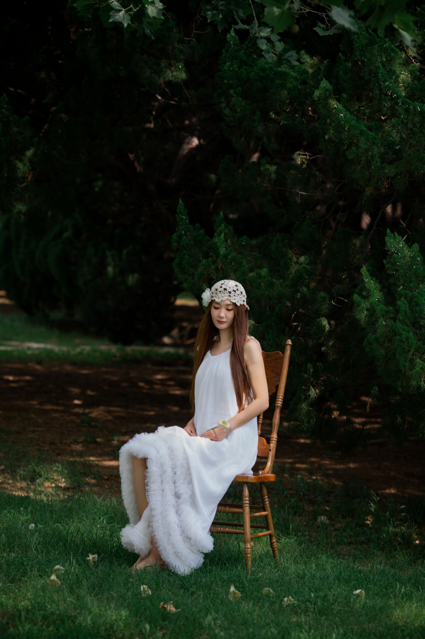 月亮 – 《绿野仙踪·白裙少女的自然絮语》[13P]