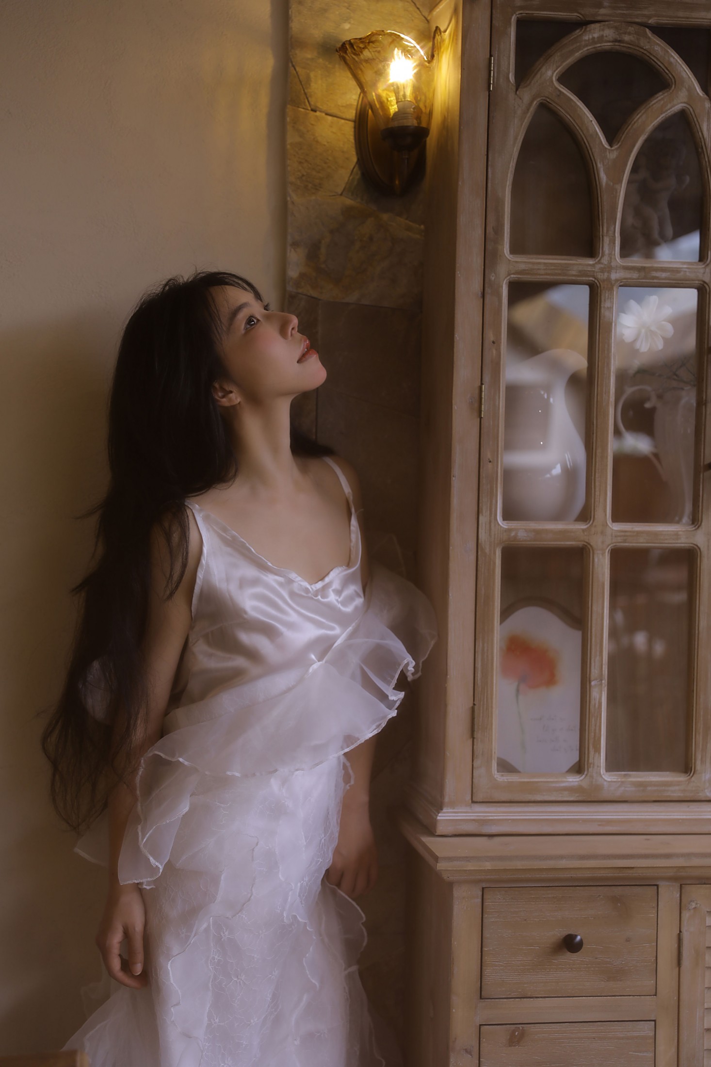 野生模特园子 – 《一抹素白》[10P]