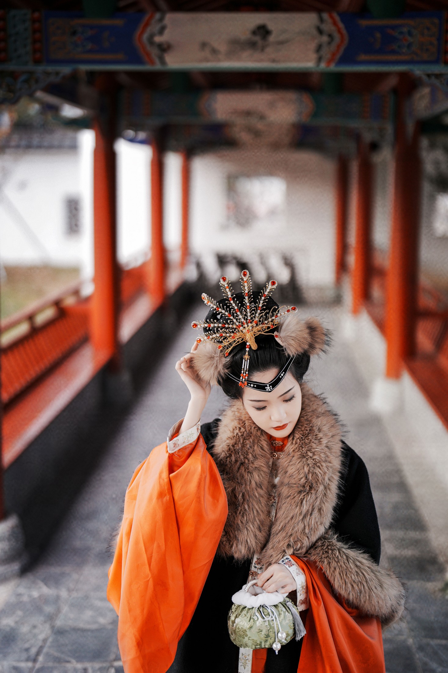 南栀nz – 《古风人像拍摄-南公园-南栀》[18P] 插图4