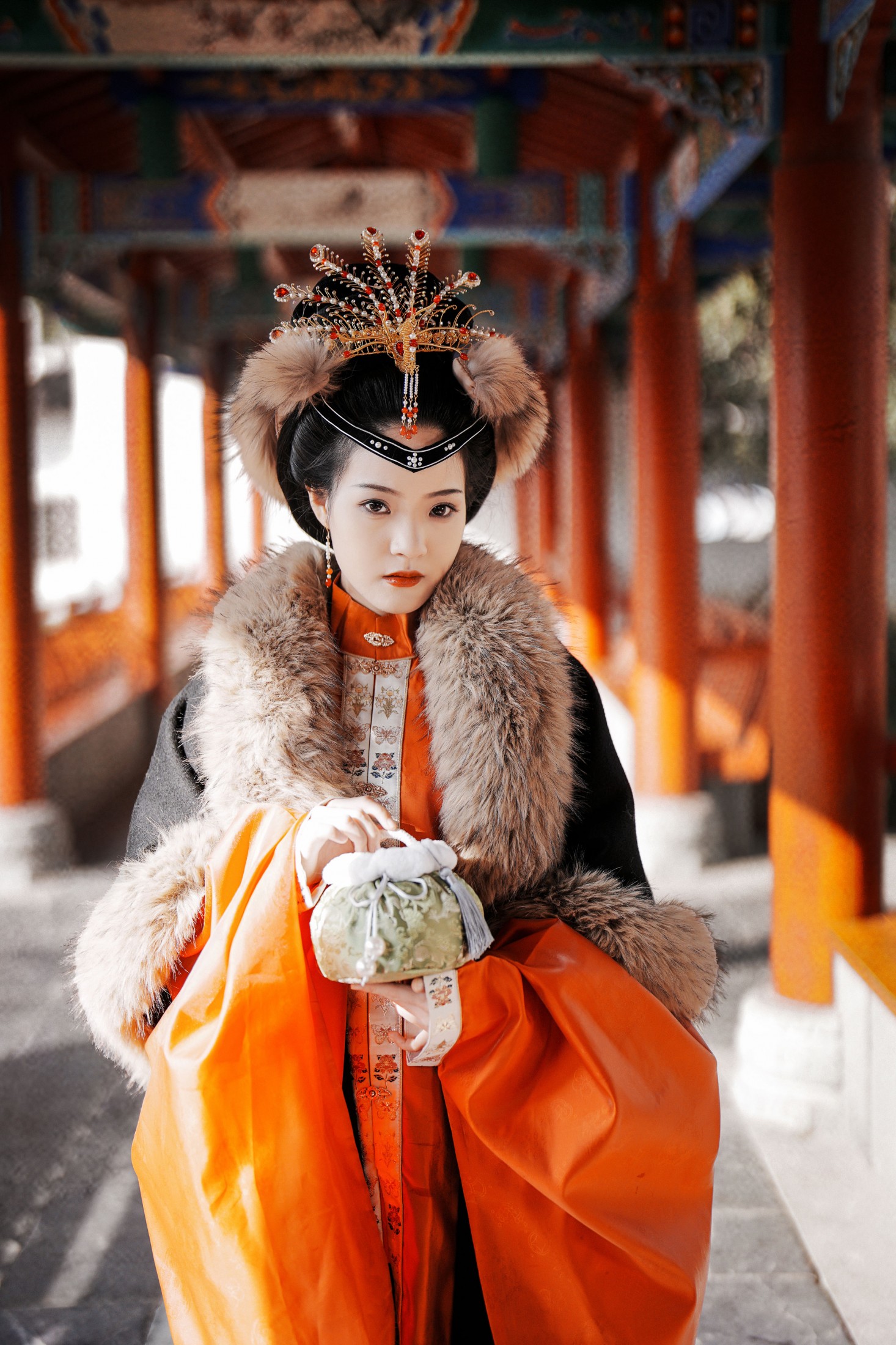 南栀nz – 《古风人像拍摄-南公园-南栀》[18P]