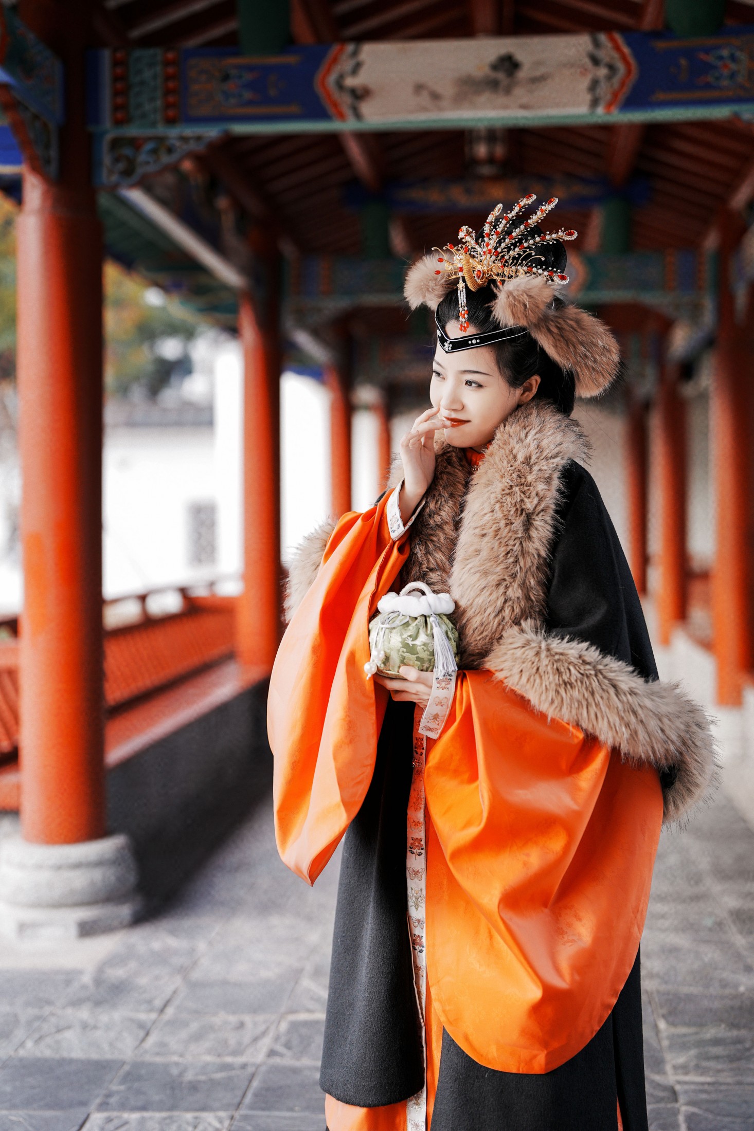 南栀nz – 《古风人像拍摄-南公园-南栀》[18P] 插图3