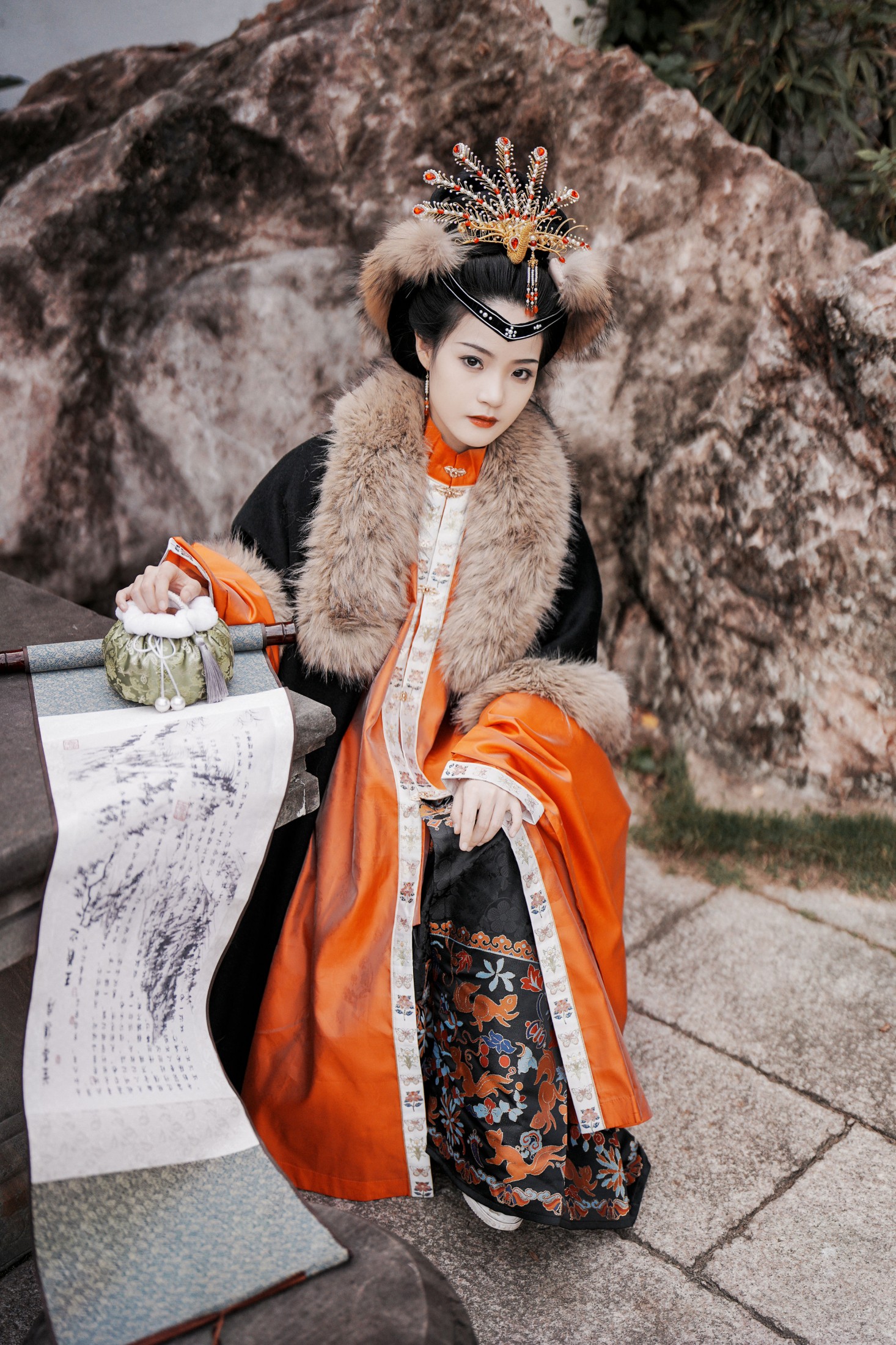 南栀nz – 《古风人像拍摄-南公园-南栀》[18P] 插图5