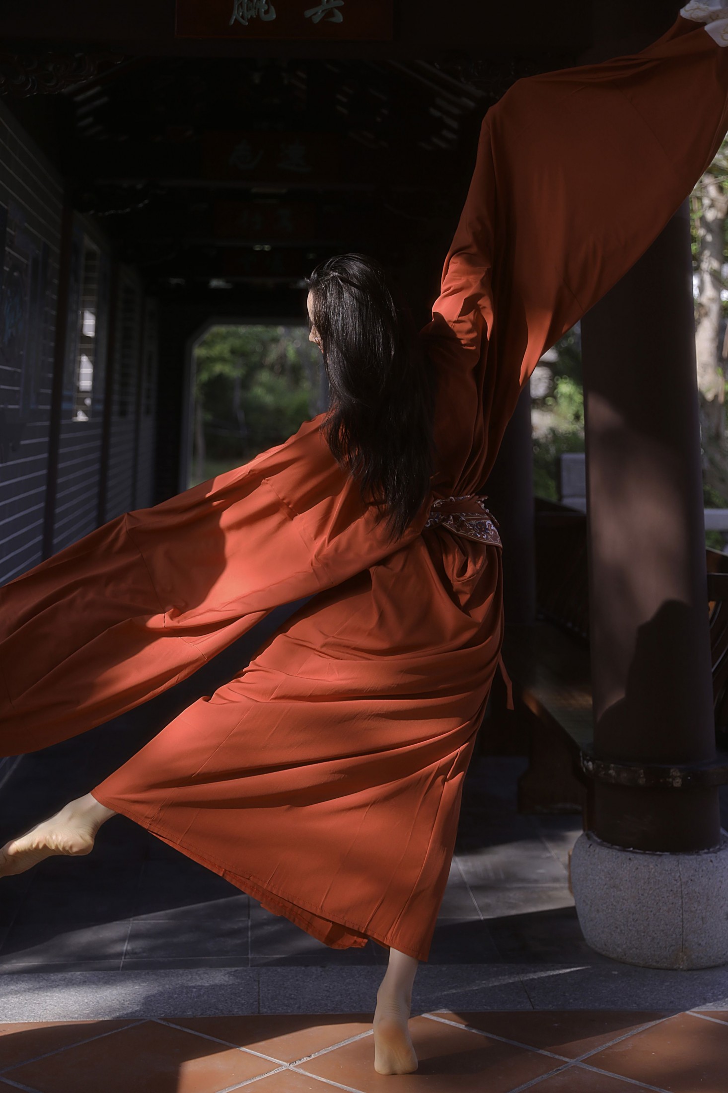 慧慧 – 《一袭红衣尽风华》[9P] 插图3