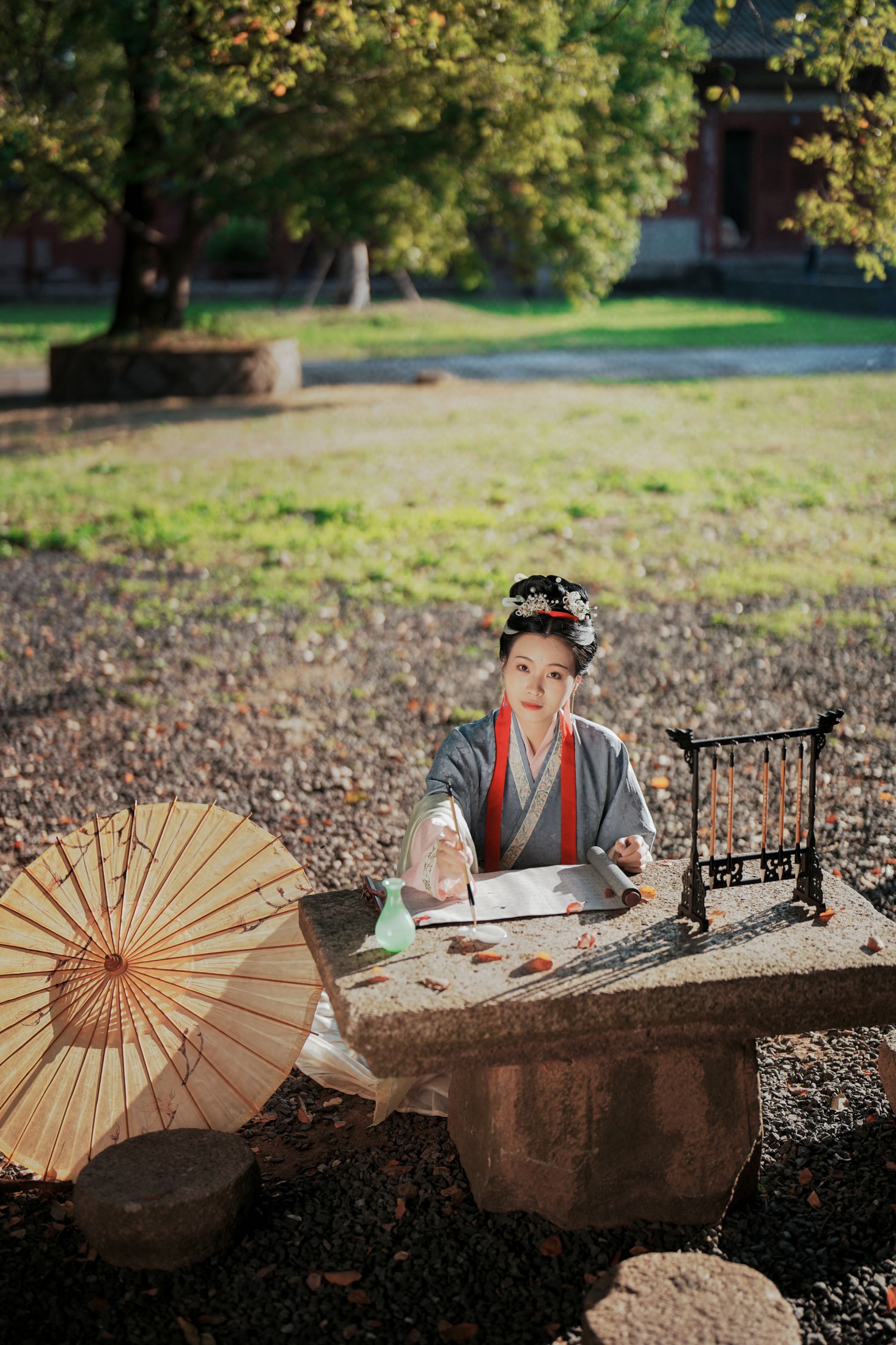 小兰 – 《古风人像拍摄-华林寺-小兰》[17P]