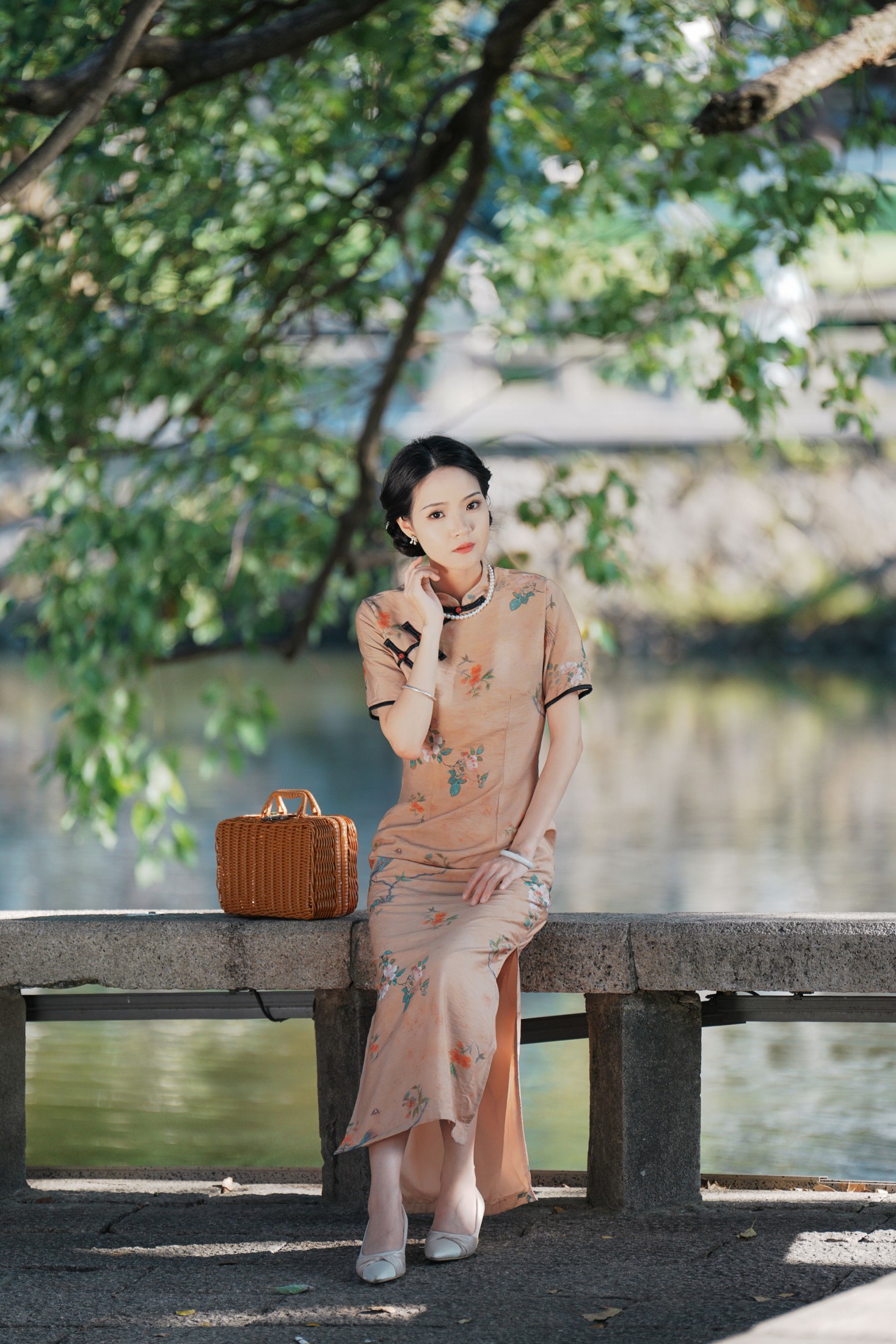 南栀nz – 《古风人像拍摄-旗袍-南栀》[17P]