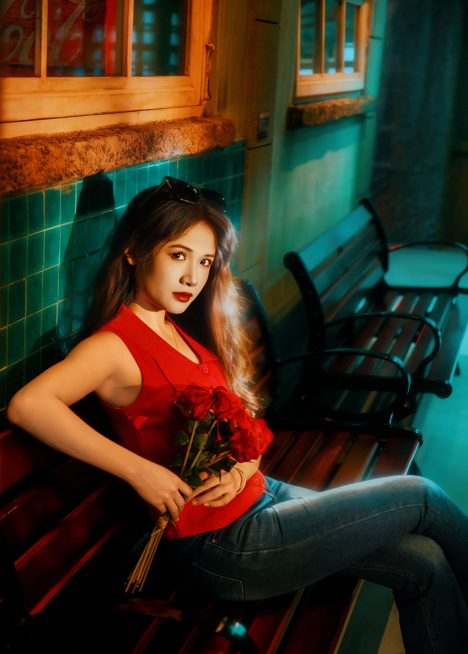 翻滚芹菜 – 《复古港风写真》[14P] 插图2