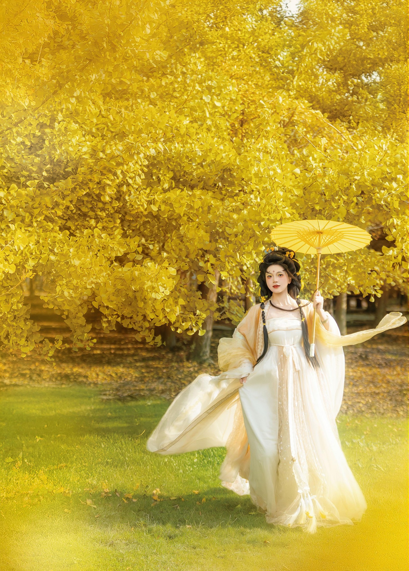 珂珂珂珂珂珂- - 《银杏落金，汉服知秋》[14P]