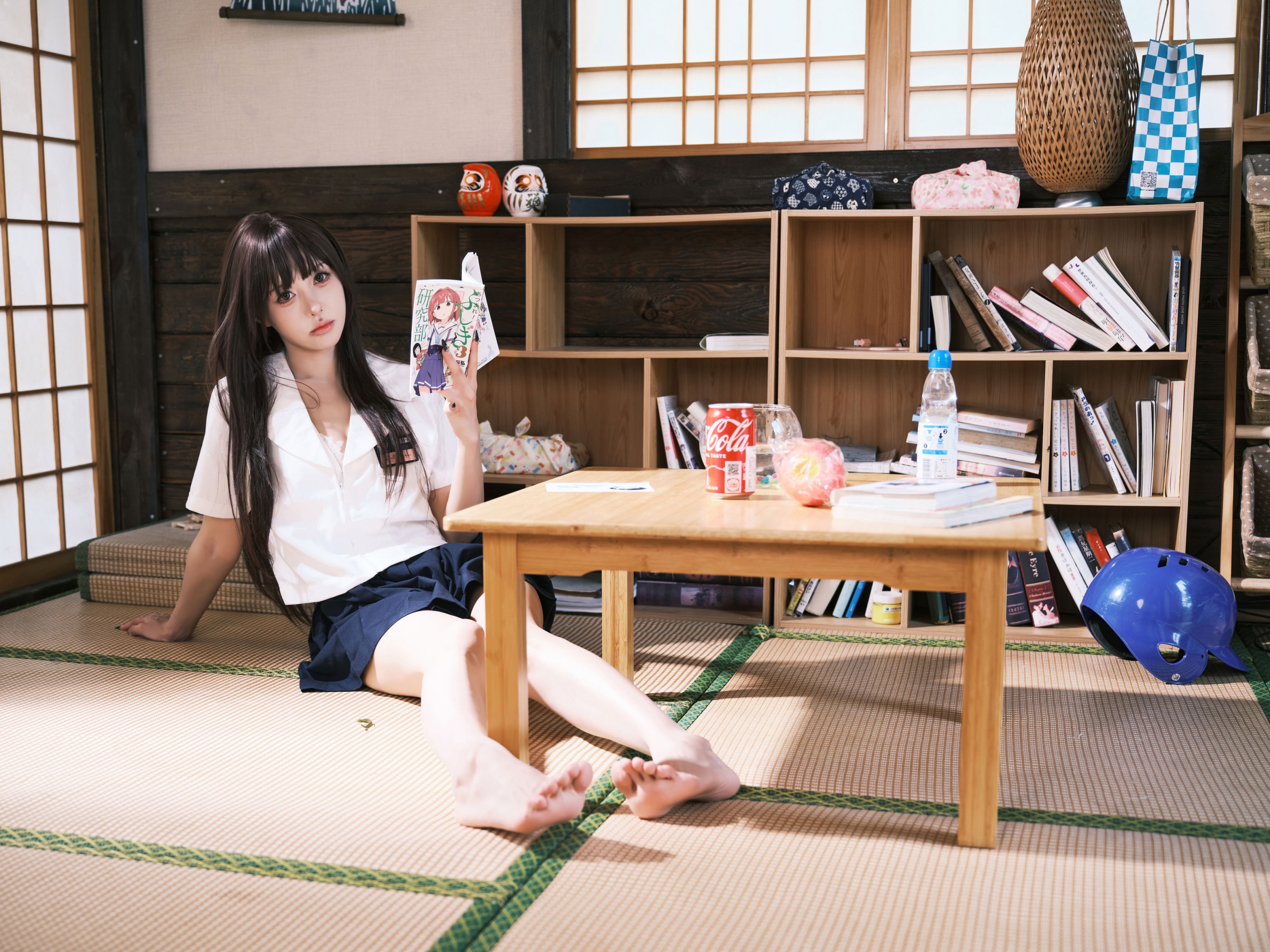 夏树友人帐 - 《和屋里的JK少女》[27P]