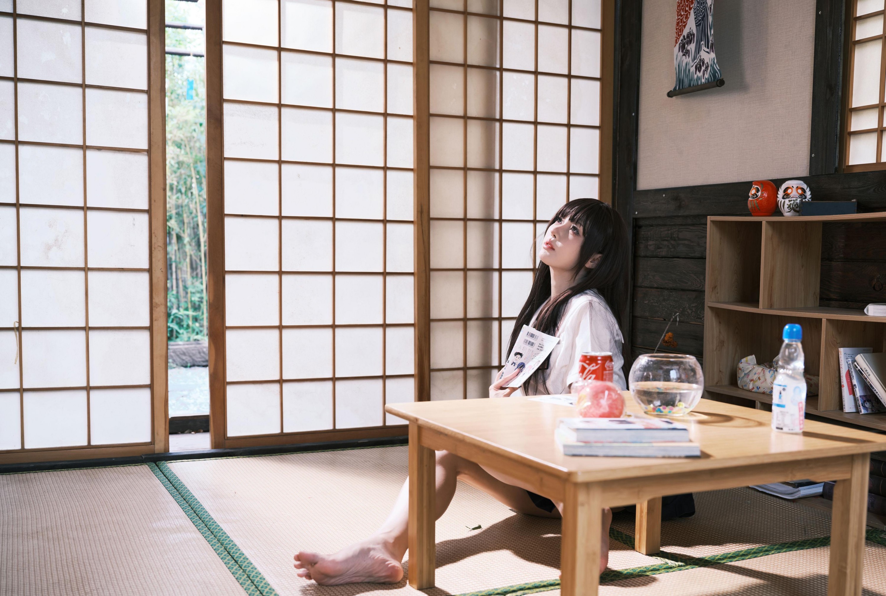 夏树友人帐 - 《和屋里的JK少女》[27P]