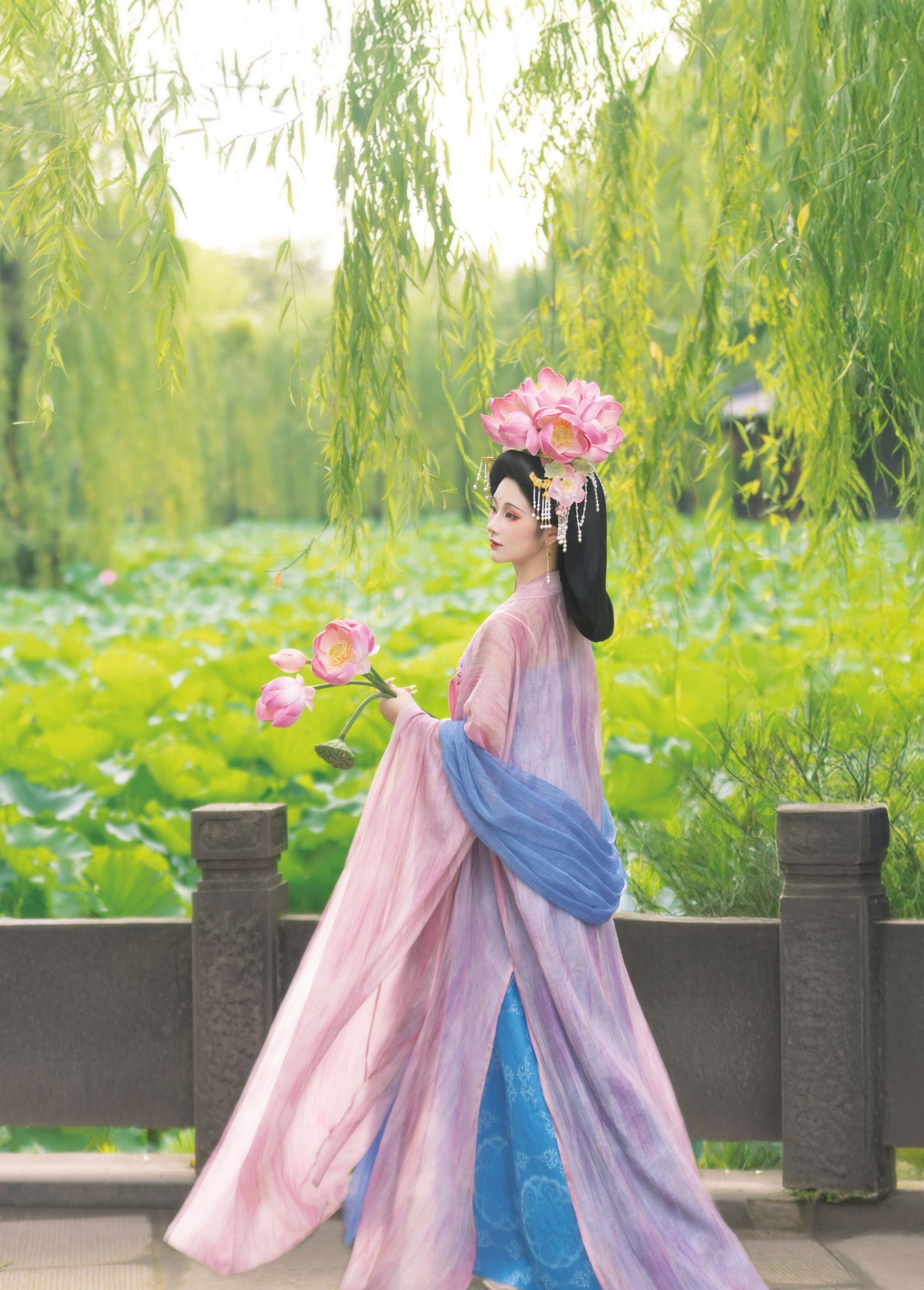 不听山 - 《荷风柳韵》[12P]