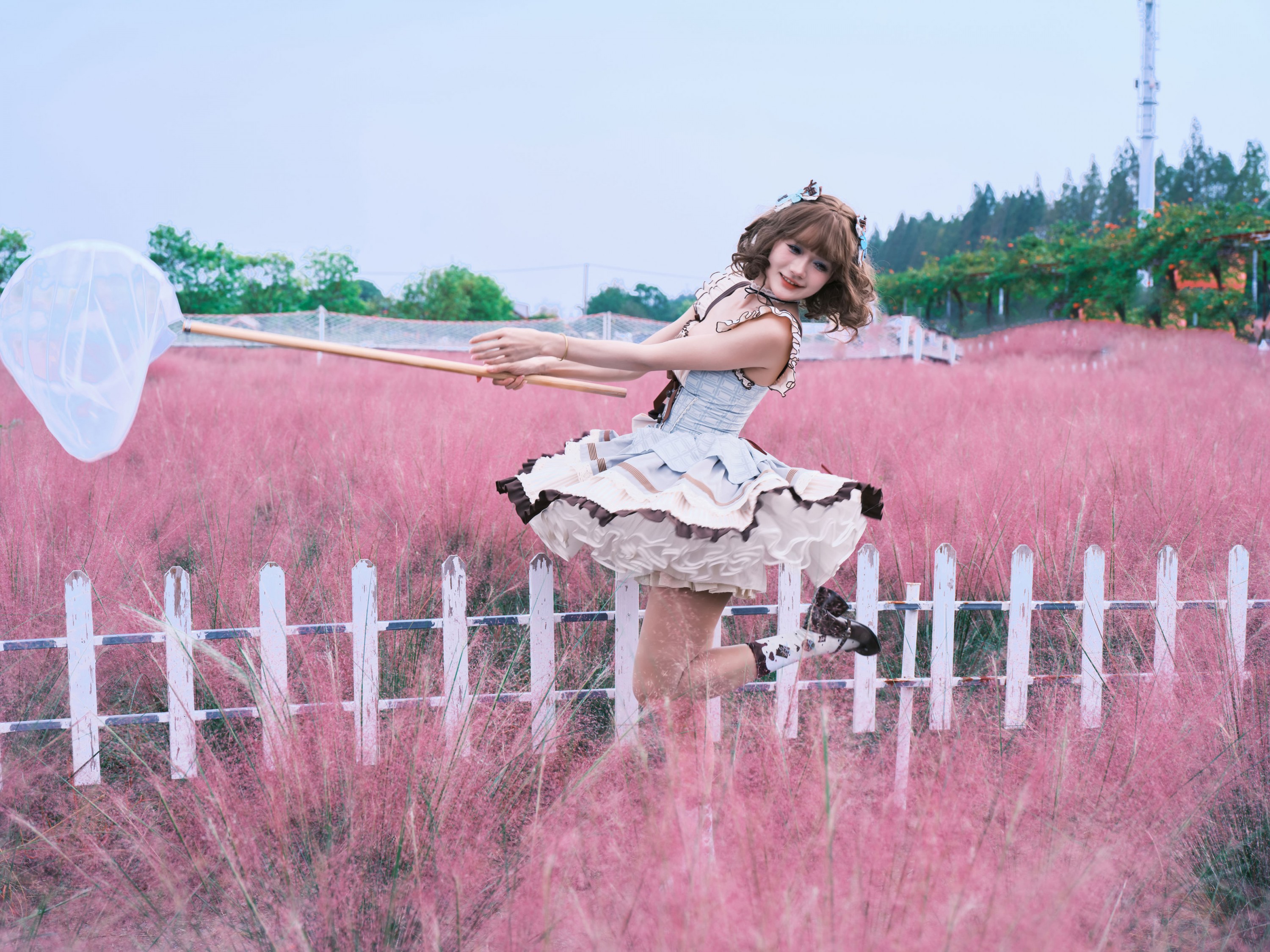 兔子Zzz不吃胡萝卜 – 《洛装的秋日粉黛游园》[41P]