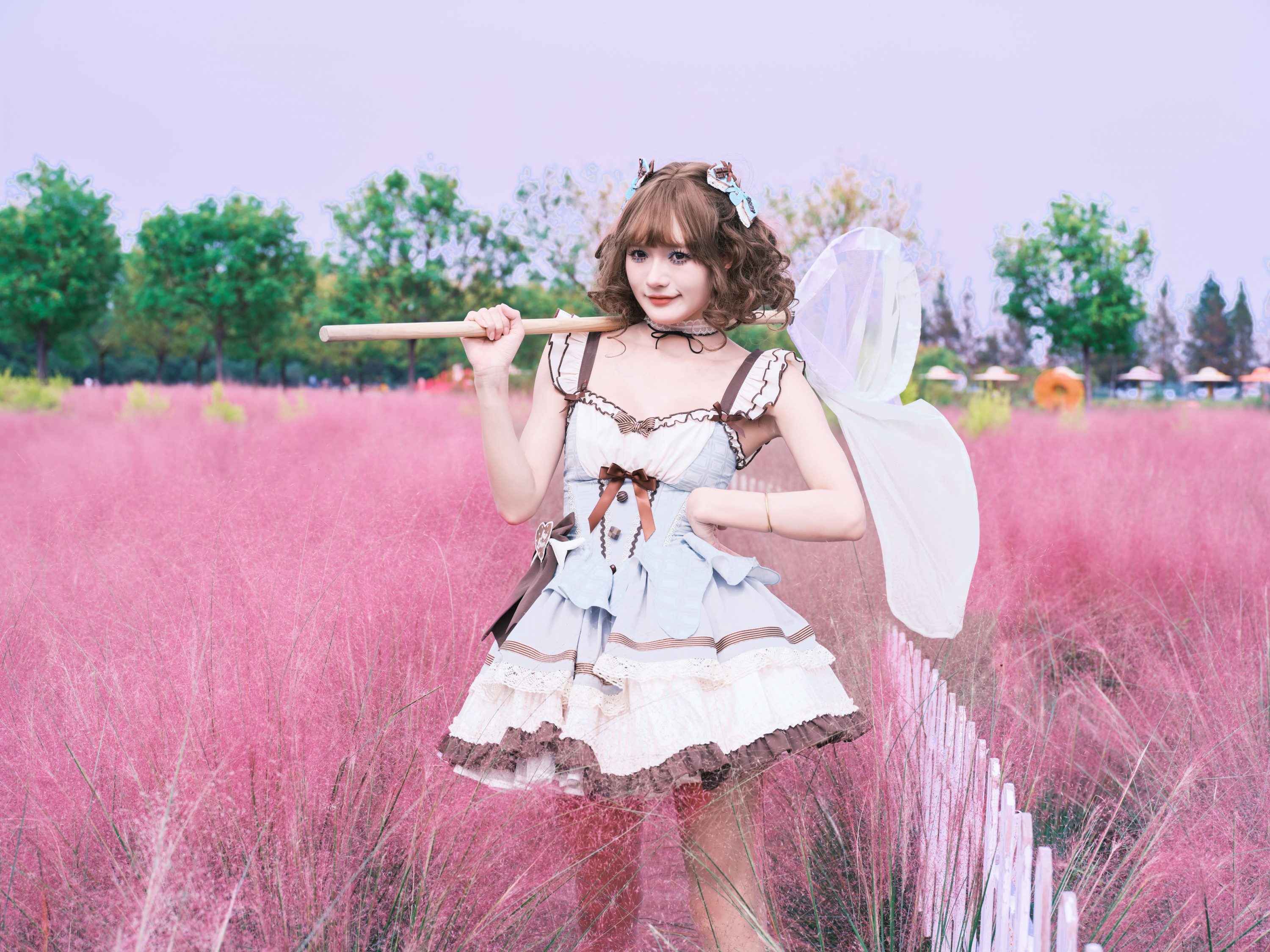 兔子Zzz不吃胡萝卜 – 《洛装的秋日粉黛游园》[41P]