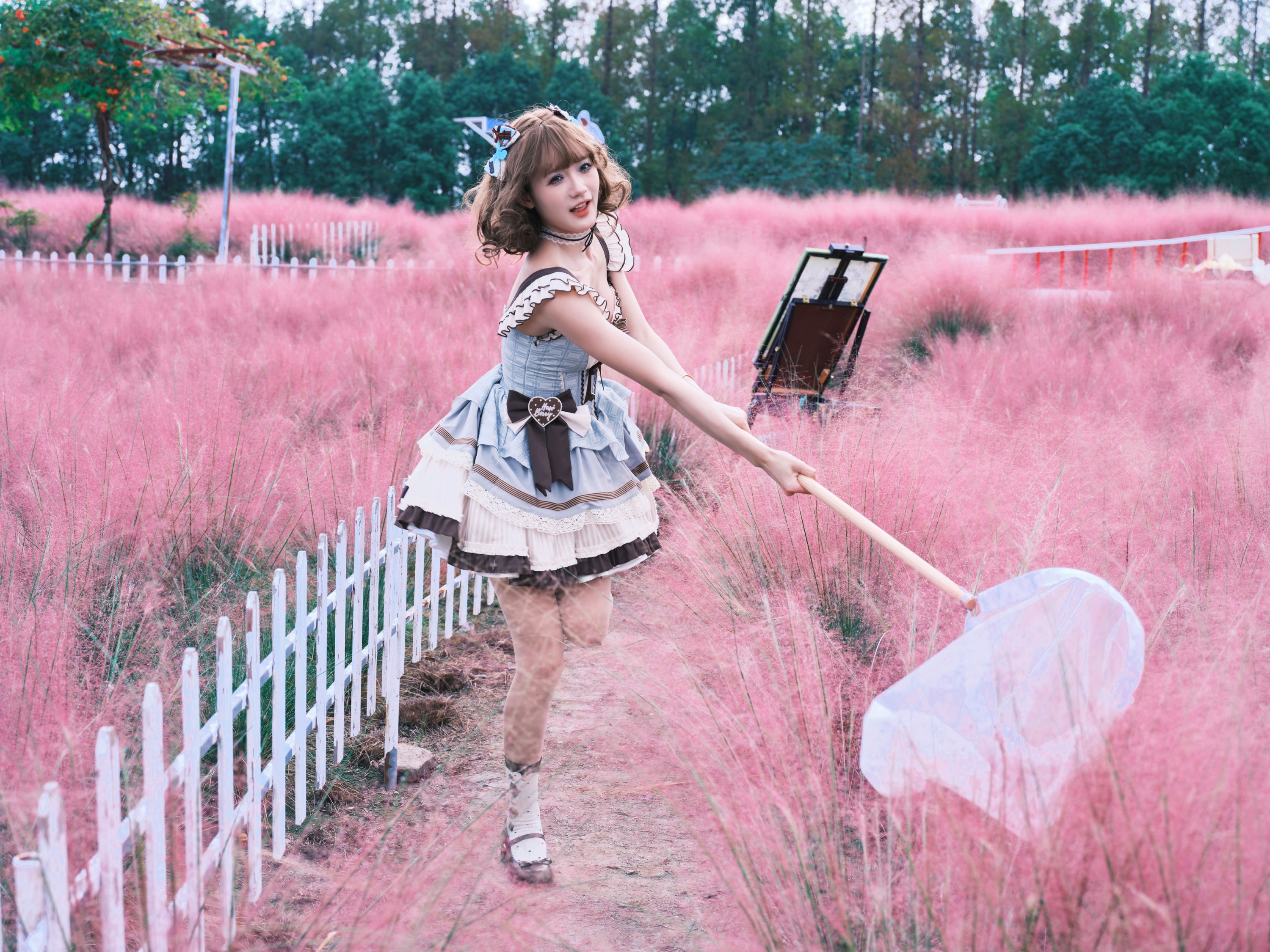 兔子Zzz不吃胡萝卜 – 《洛装的秋日粉黛游园》[41P]