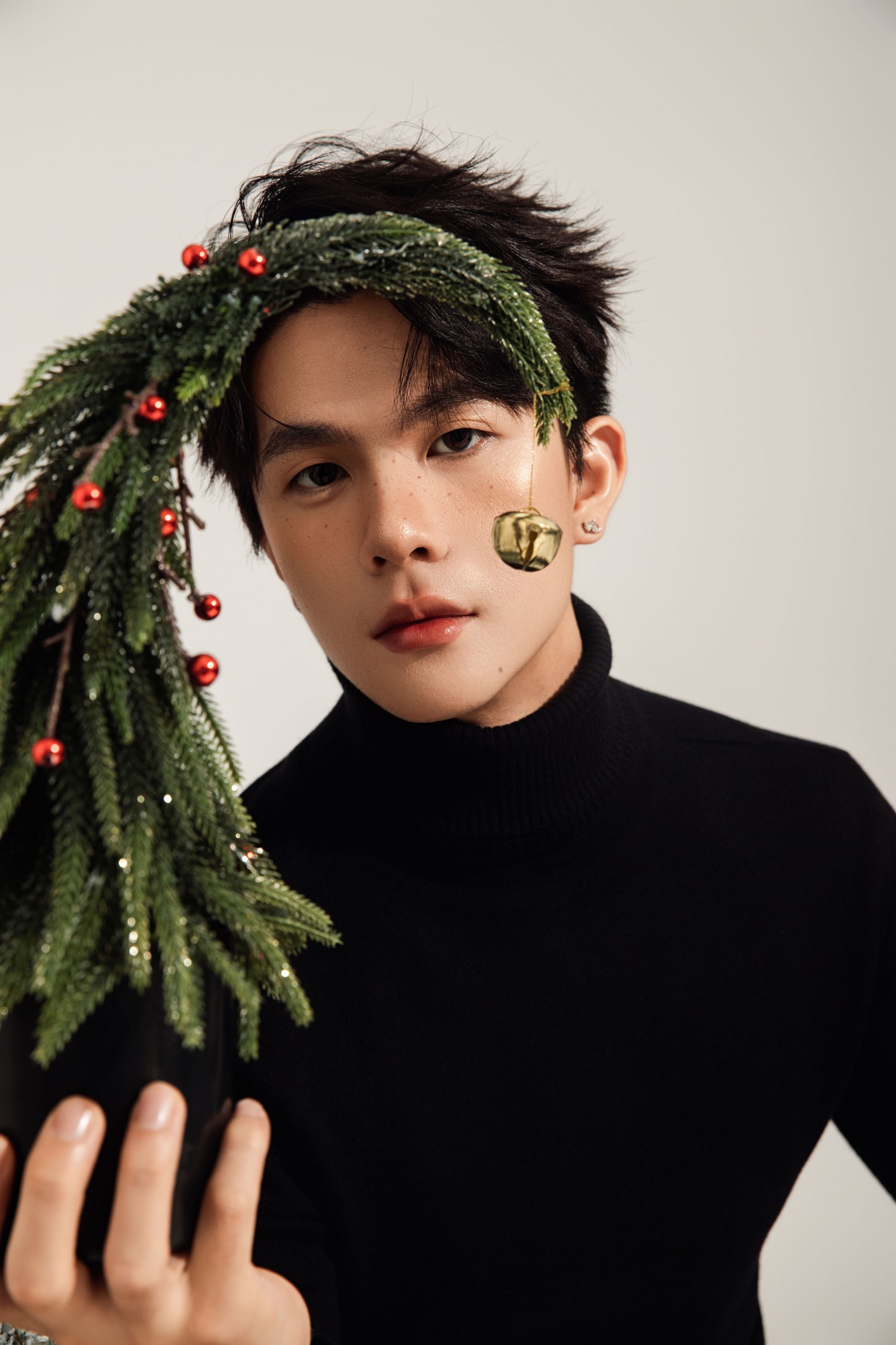 言弟弟 - 《黑调圣诞：极简绅士的节日质感独白》[29P] 插图3