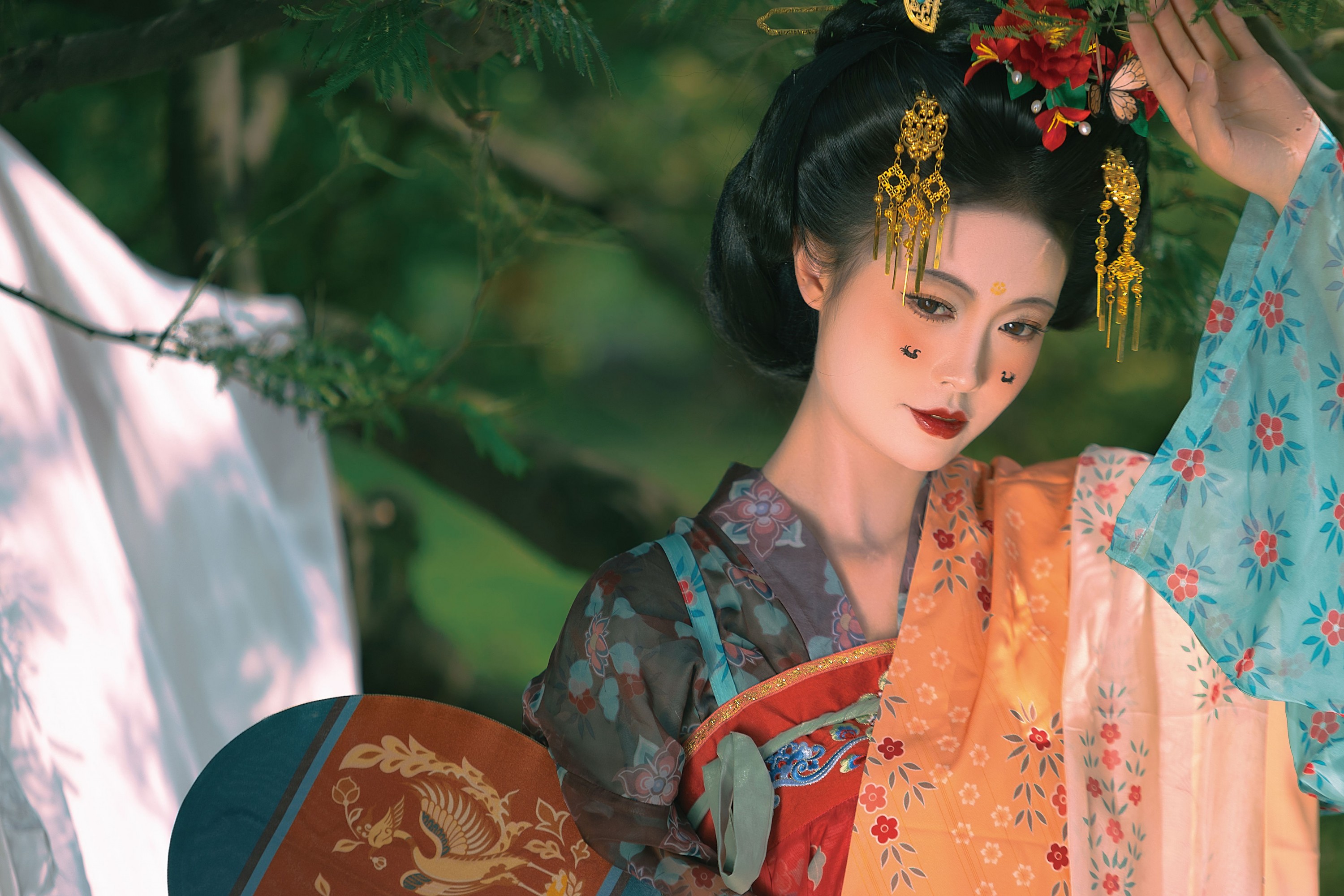 拂雪ins - 《唐 • 绿》[12P]