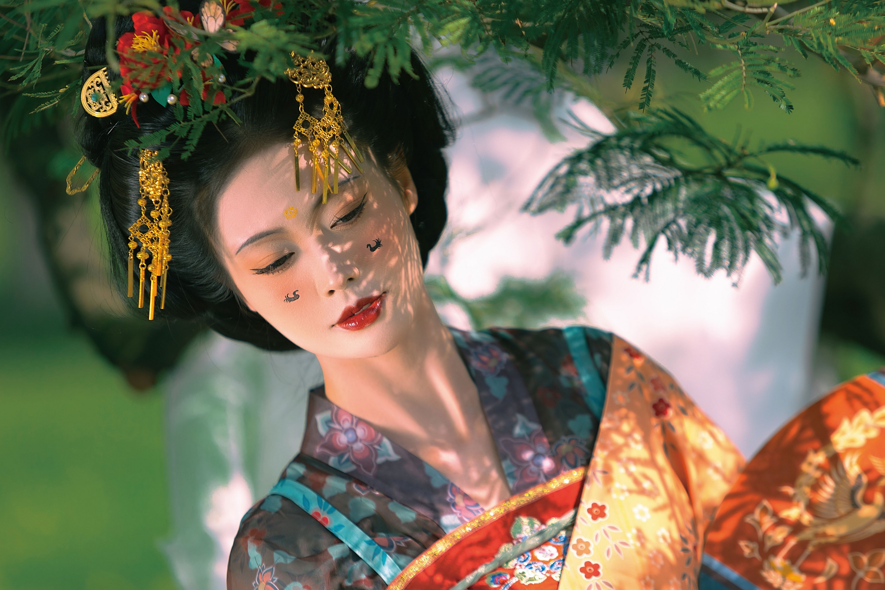 拂雪ins - 《唐 • 绿》[12P]