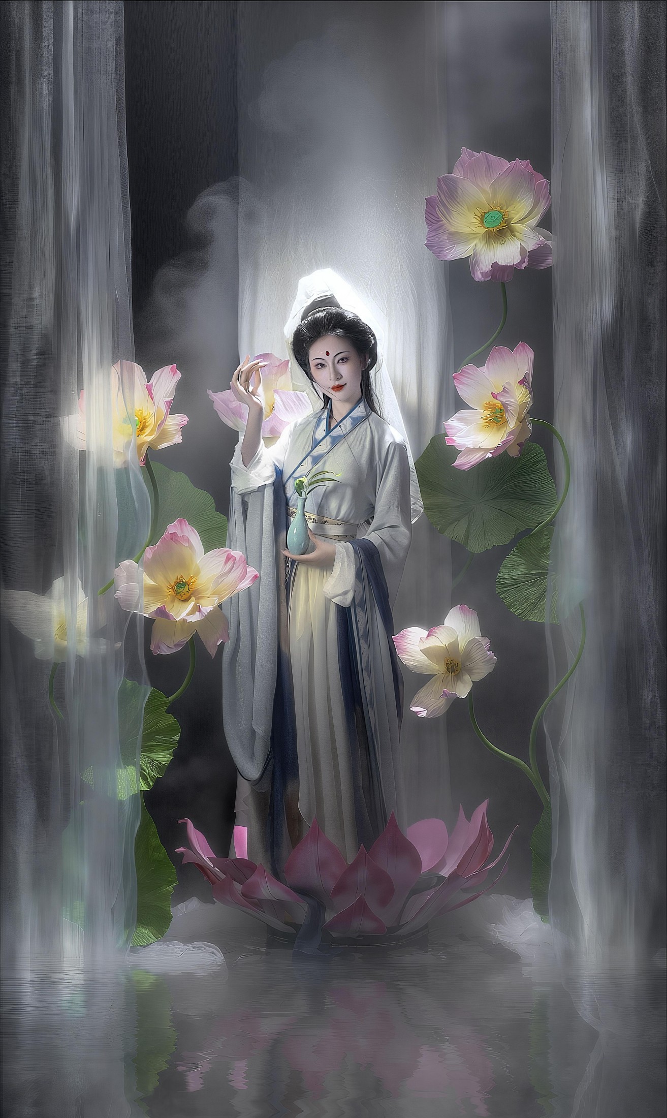 《一瓣清荷，半卷禅诗》[9P]