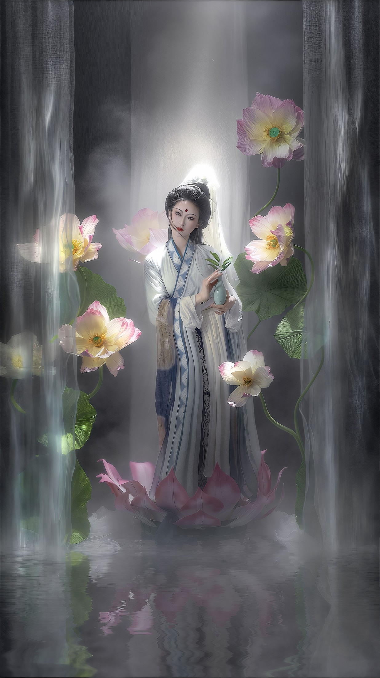 《一瓣清荷，半卷禅诗》[9P]