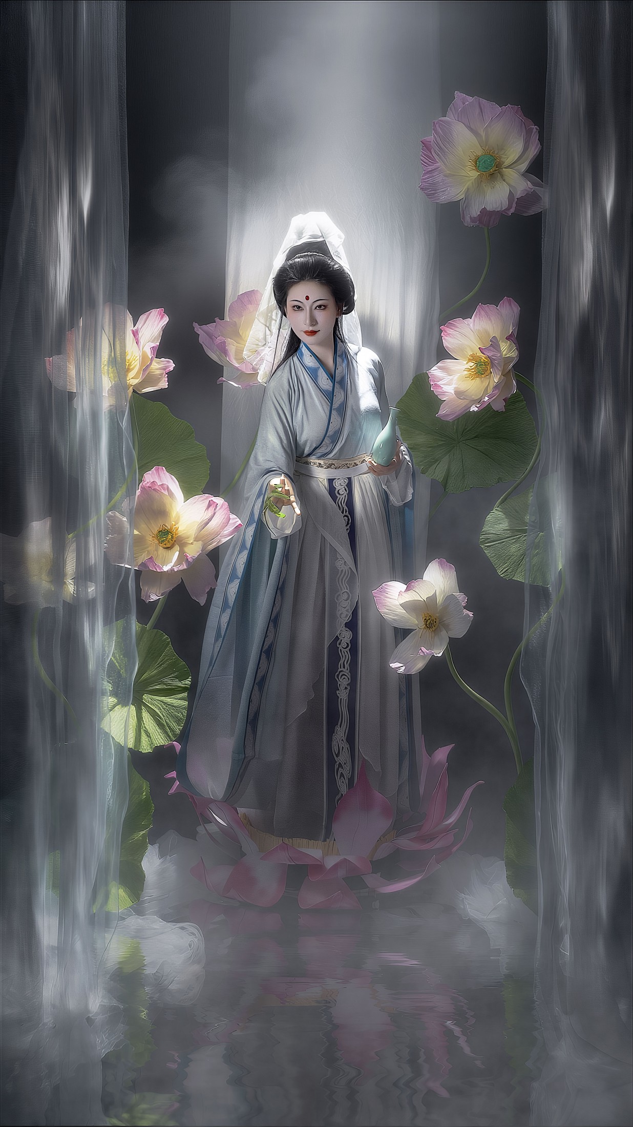 《一瓣清荷，半卷禅诗》[9P]