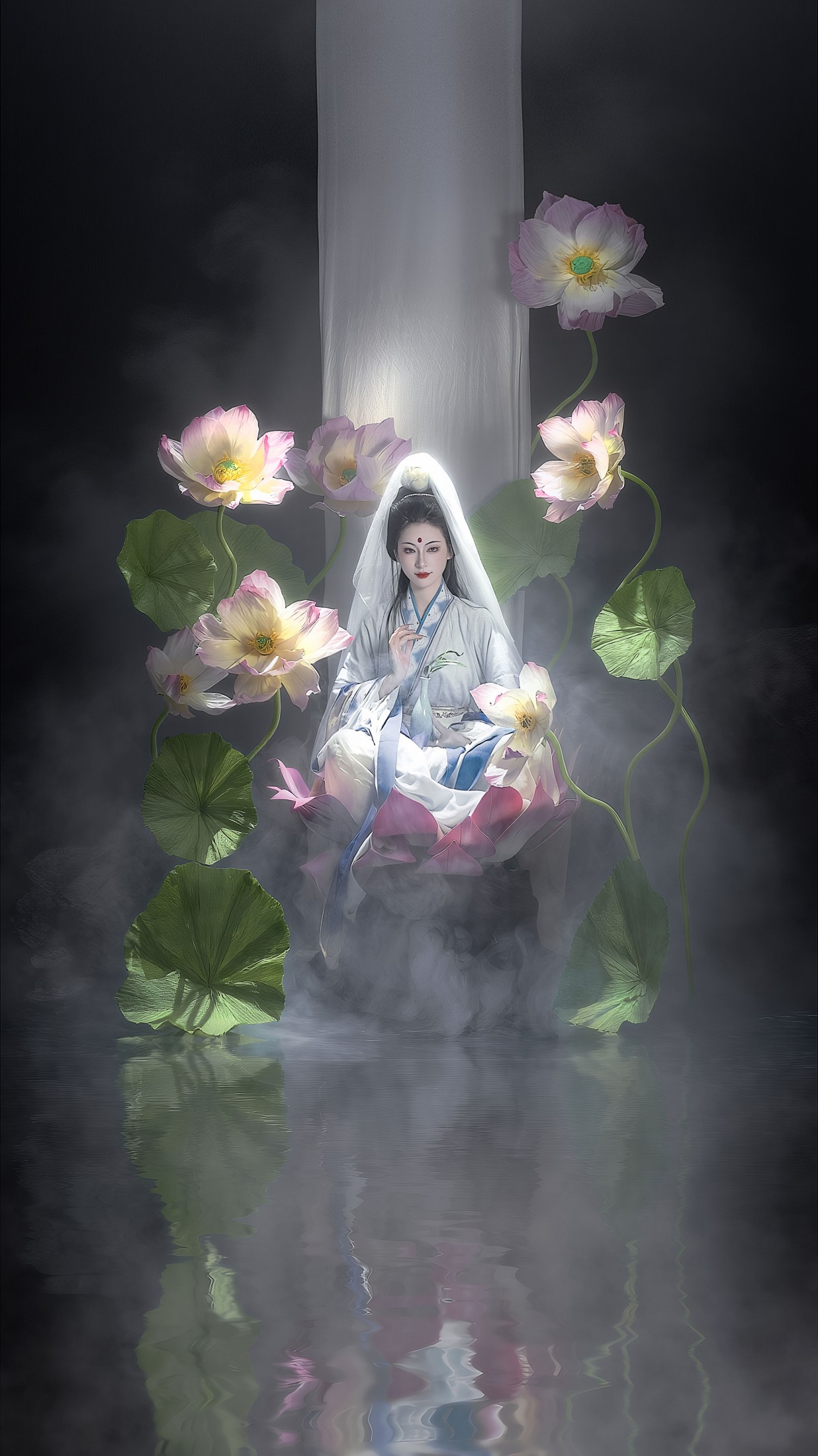 《一瓣清荷，半卷禅诗》[9P]