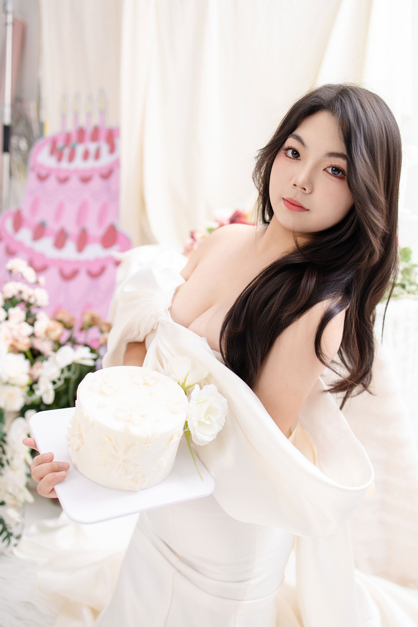 绵绵 - 《花与我》[9P]