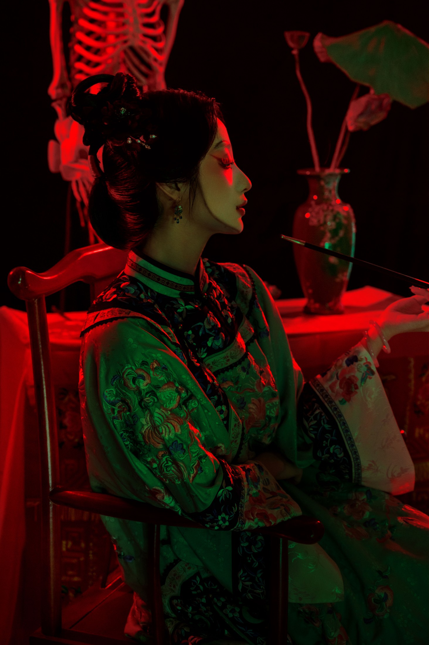 钰子-舞者王钰 - 《刻在骨子里的中式恐怖》[9P]