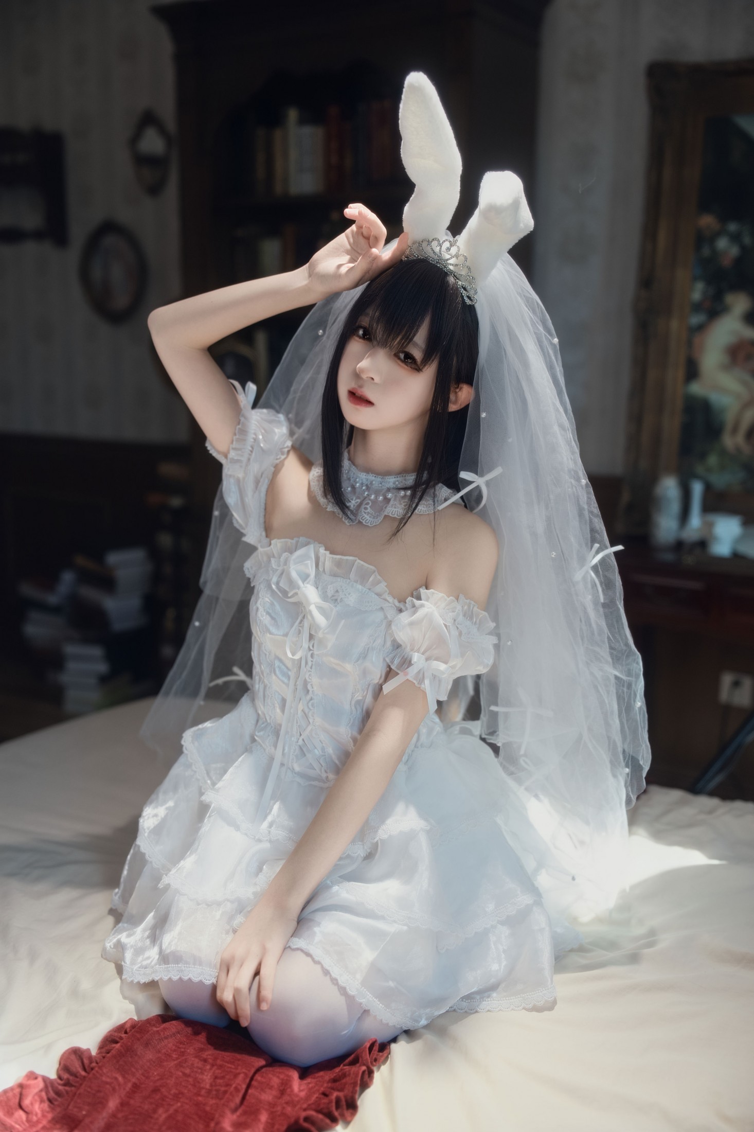 朱朱大人 - 《白色婚纱》[32P]