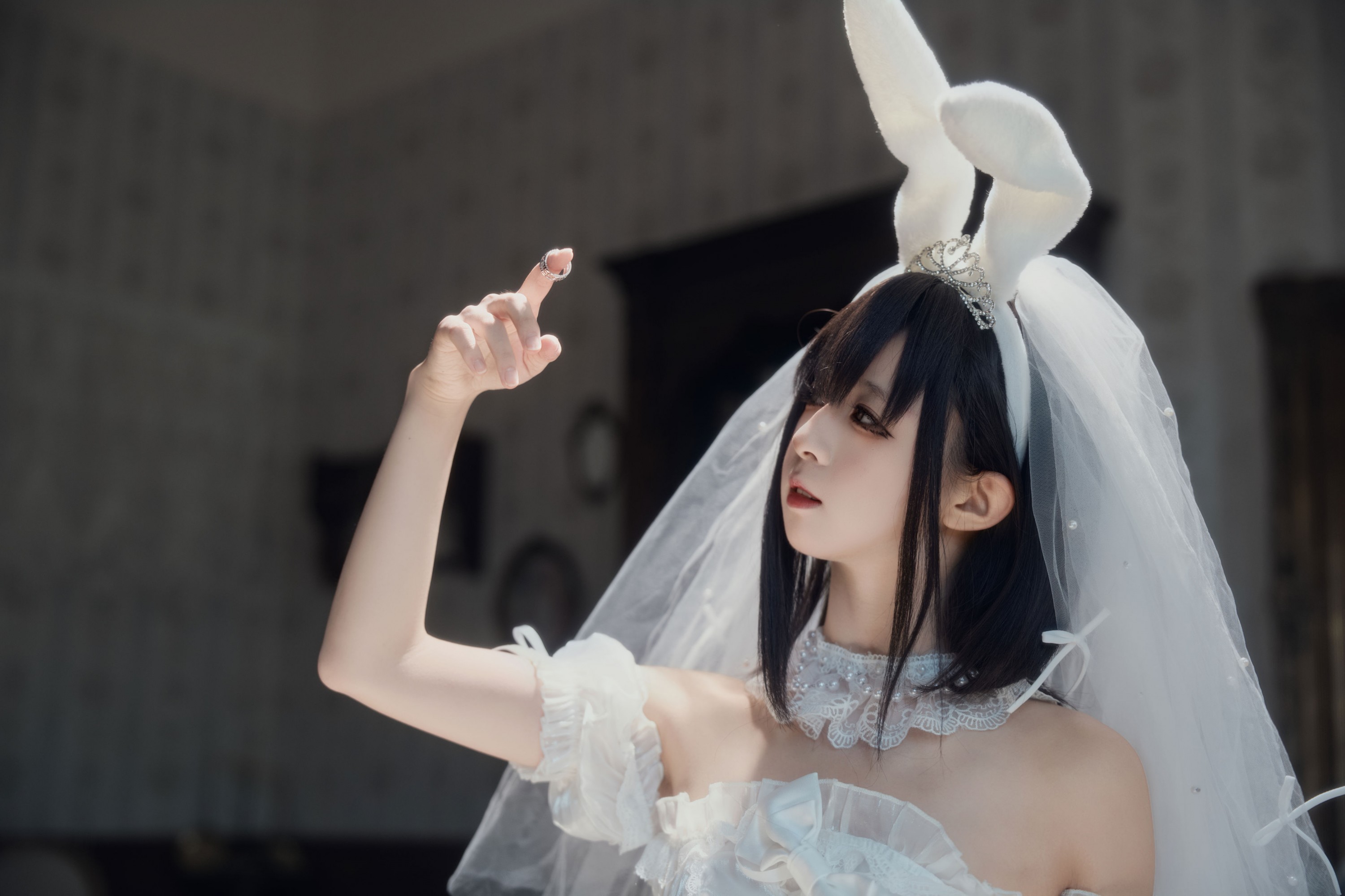 朱朱大人 - 《白色婚纱》[32P]