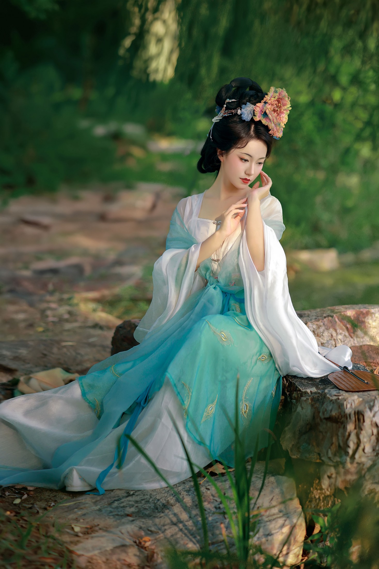 《宋｜仕女图  “误入眉眼，可叹惊鸿”》[9P]