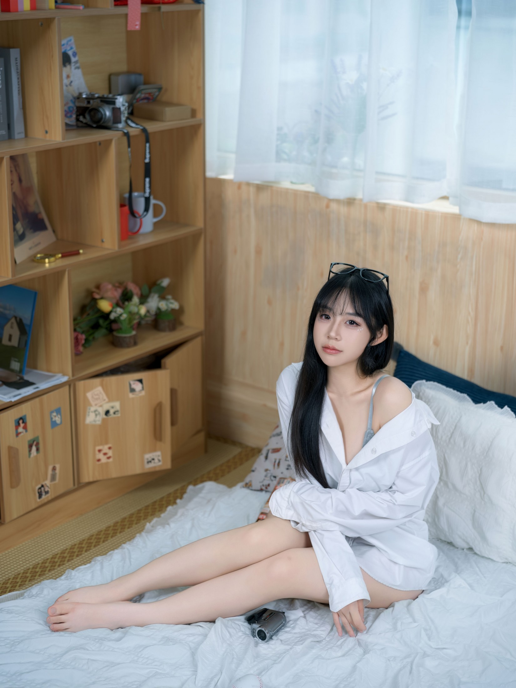 一元同学Jodie - 《CK内衣妹子的室内生活》[33P]