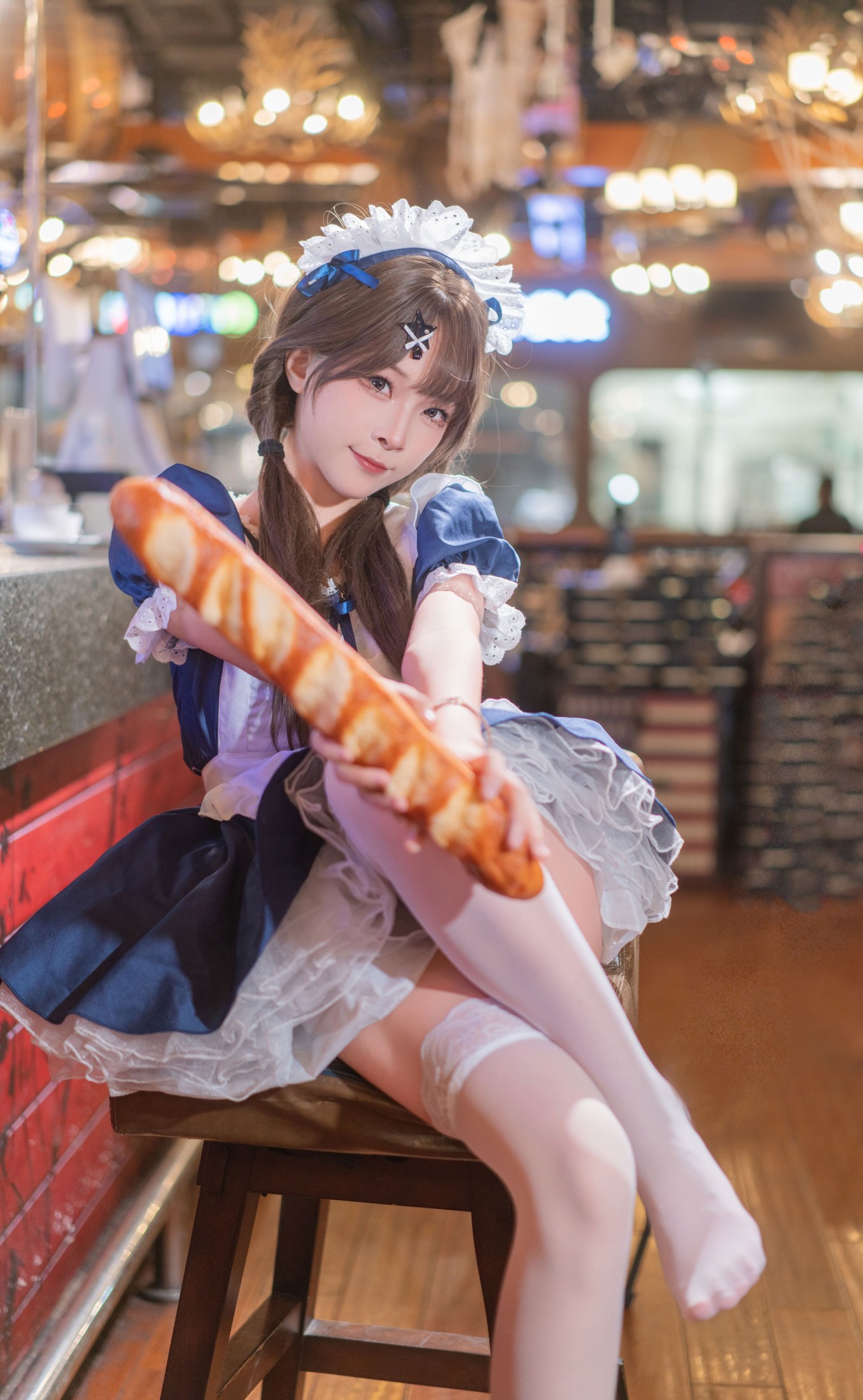 菖蒲yoki - 《蓝白女仆的咖啡馆午后》[25P]