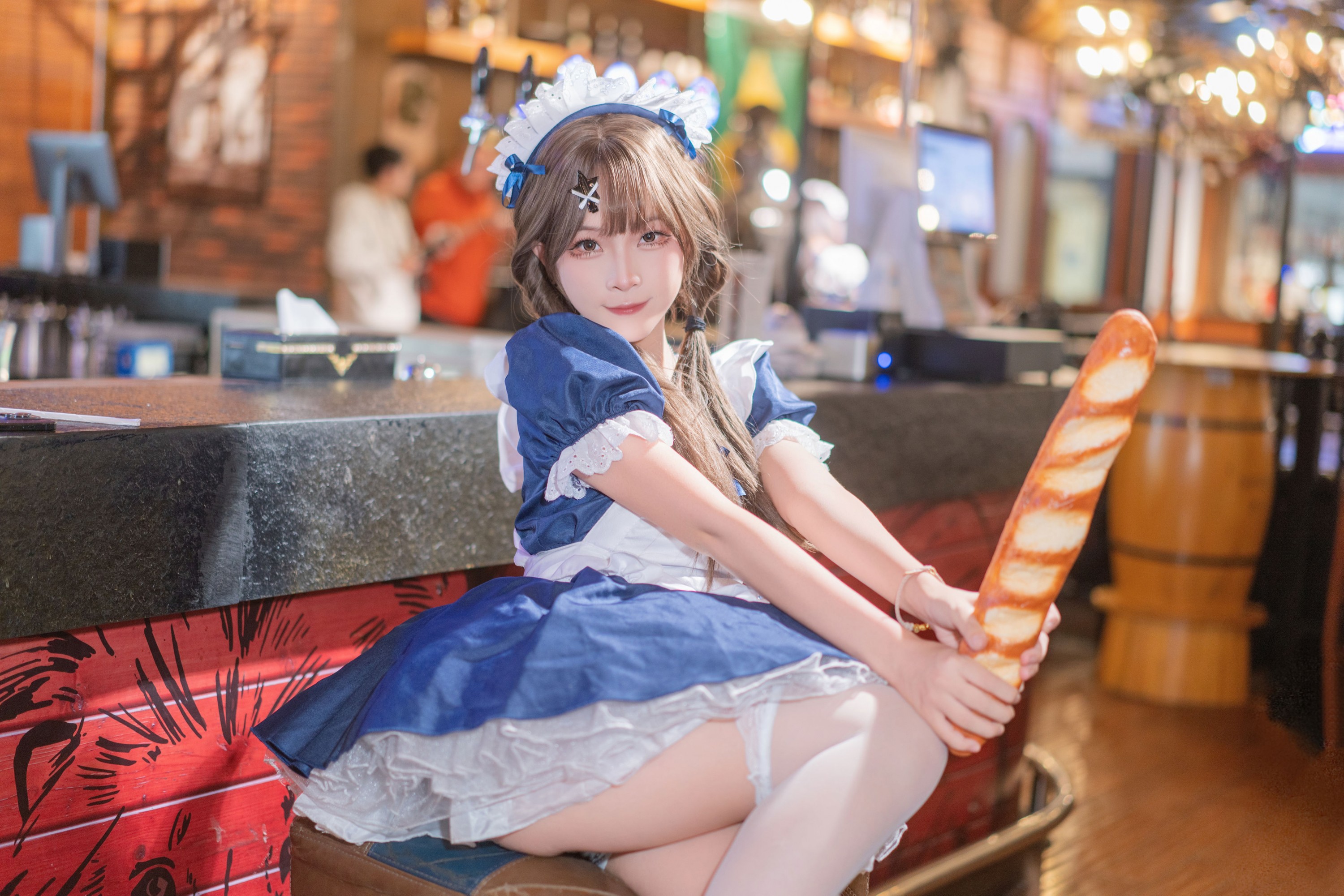 菖蒲yoki - 《蓝白女仆的咖啡馆午后》[25P]