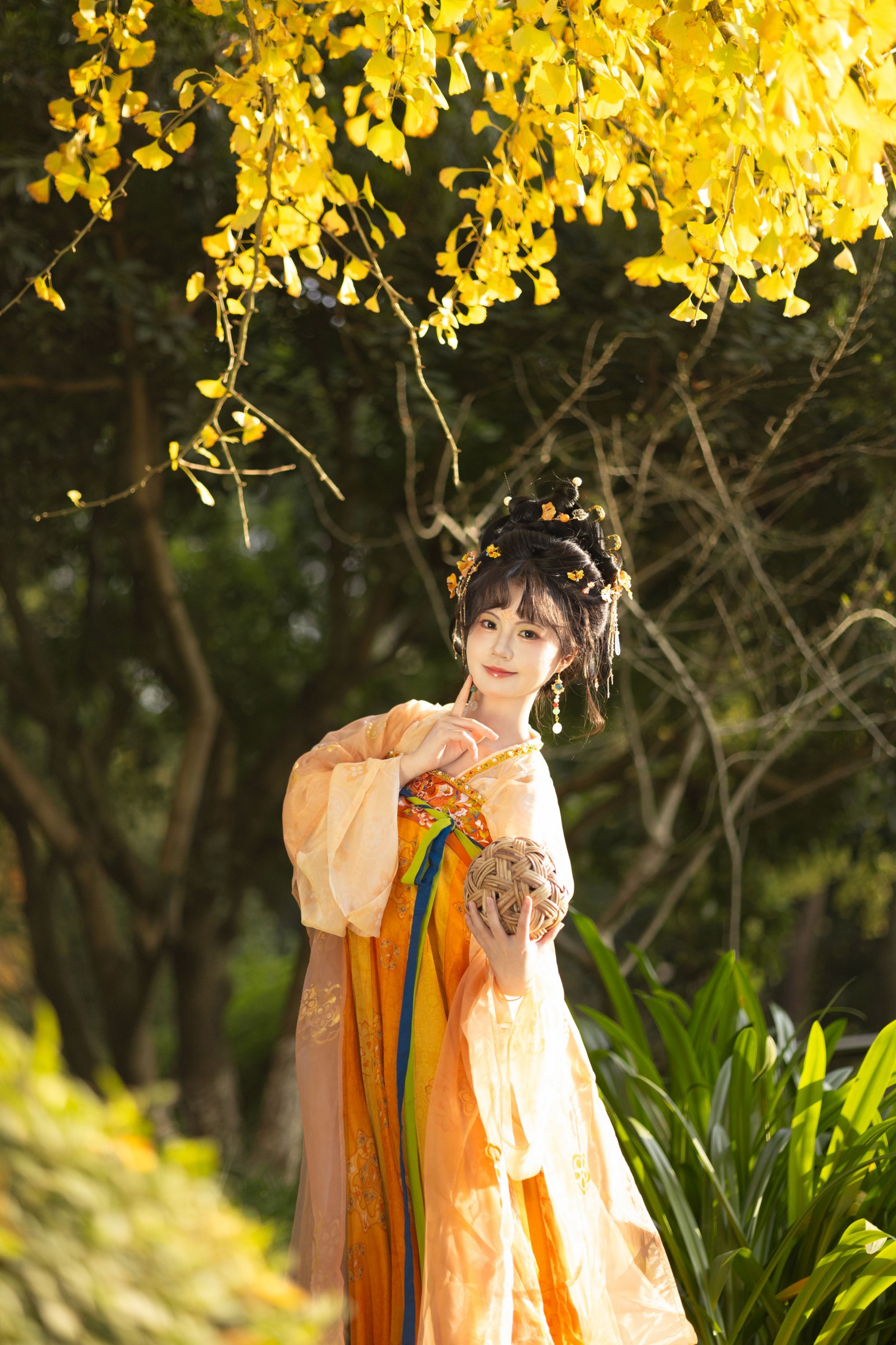 奈仔 – 《银杏从来不负秋》[19P]