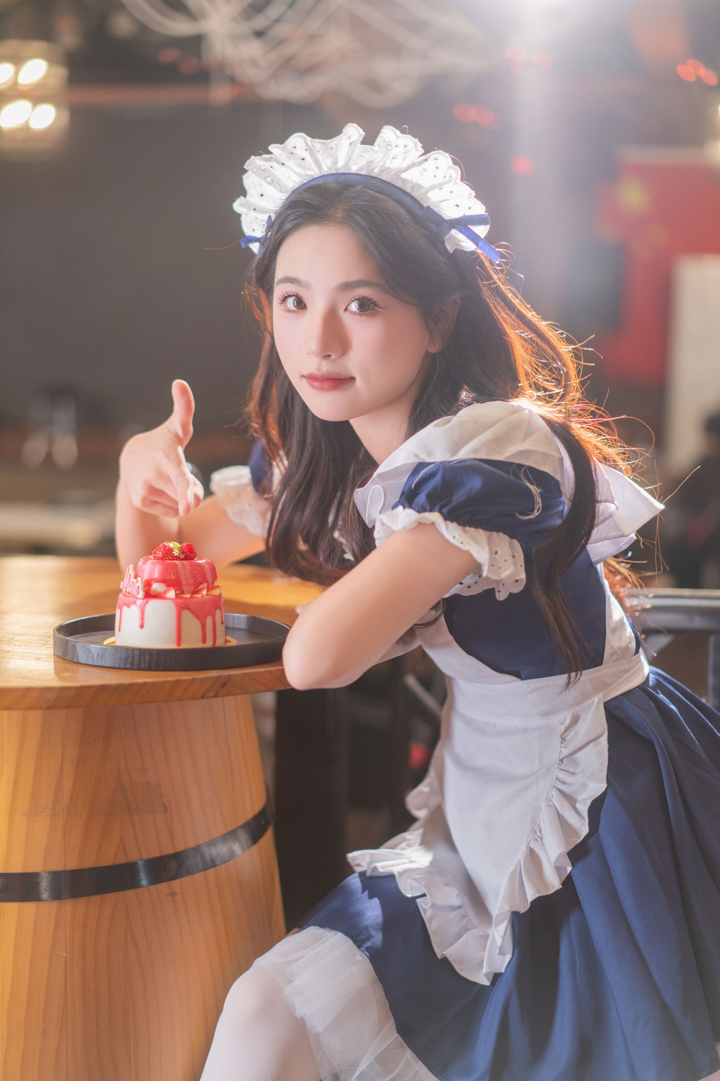 小张 – 《酒馆里的蓝白甜风“服务生”》[39P]