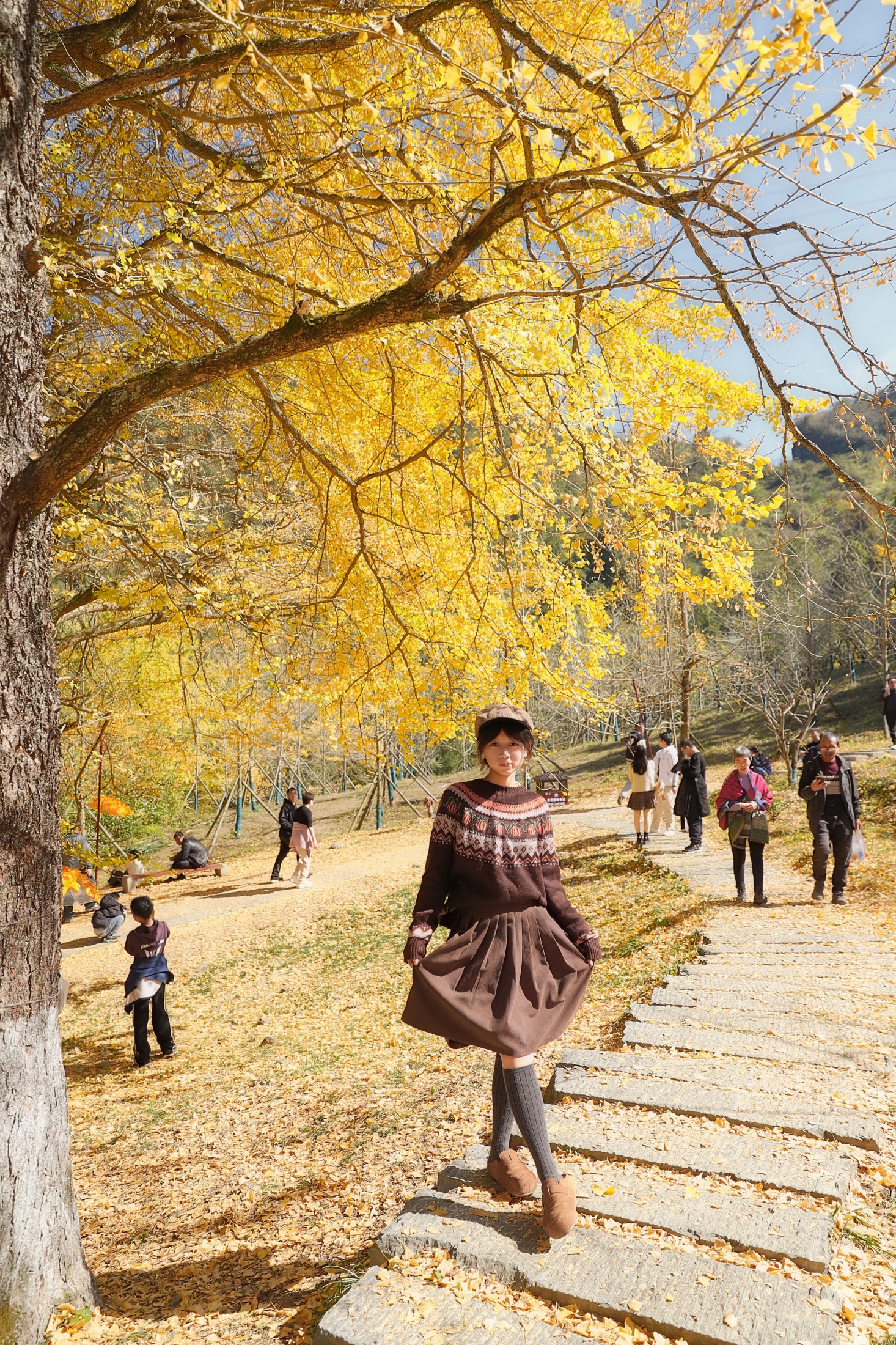 《秋天它温吞、平和、慢悠悠，和我的生命是同一种质地。》[29P]