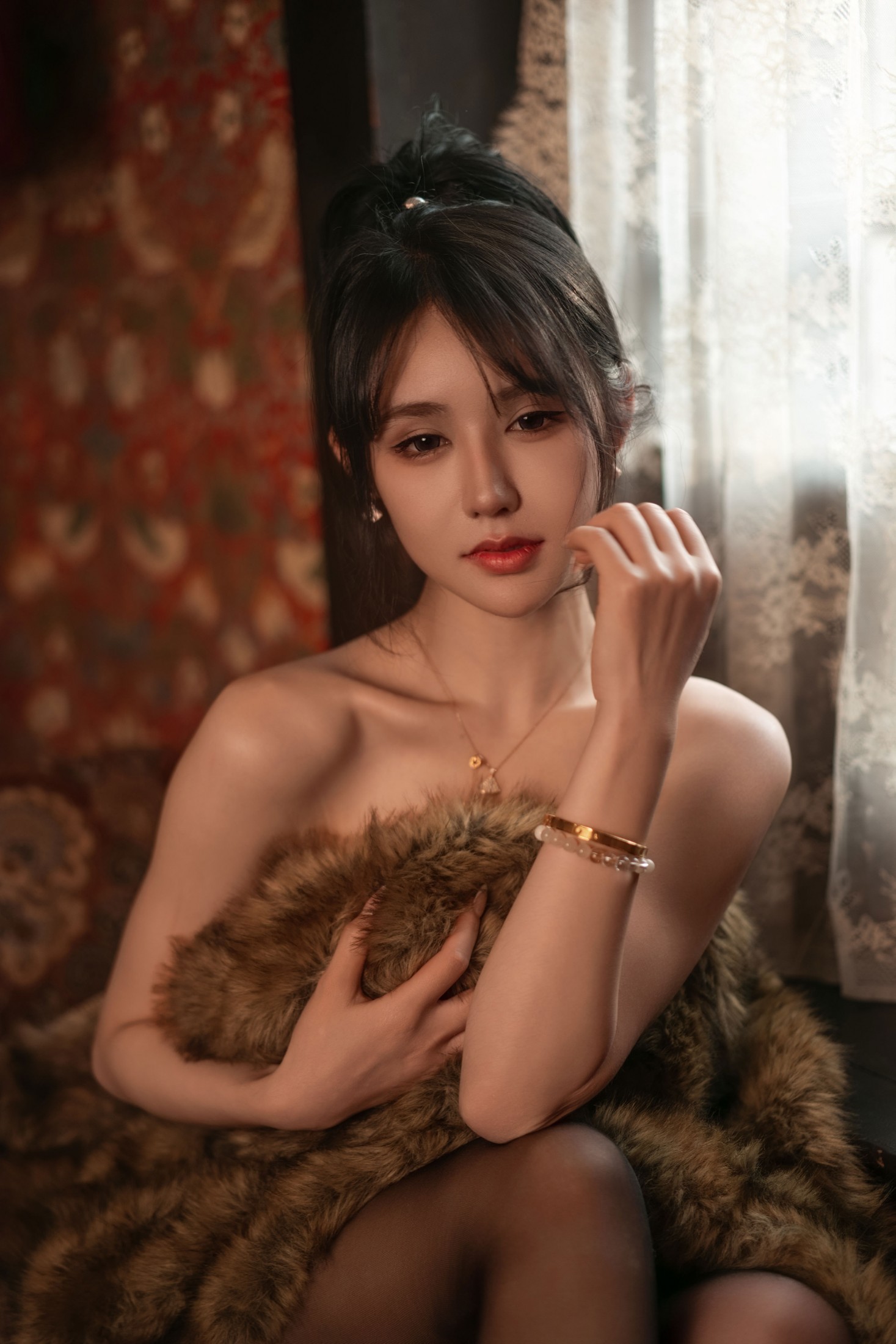 圆圆橙 - 《绒光里的温柔》[76P]