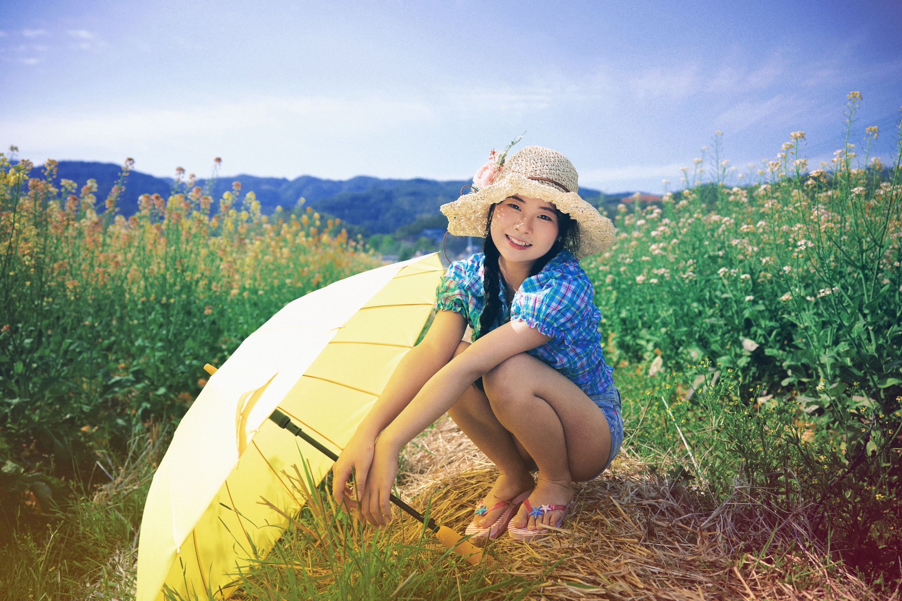 小鹿 - 《油菜花群里跳舞》[13P]