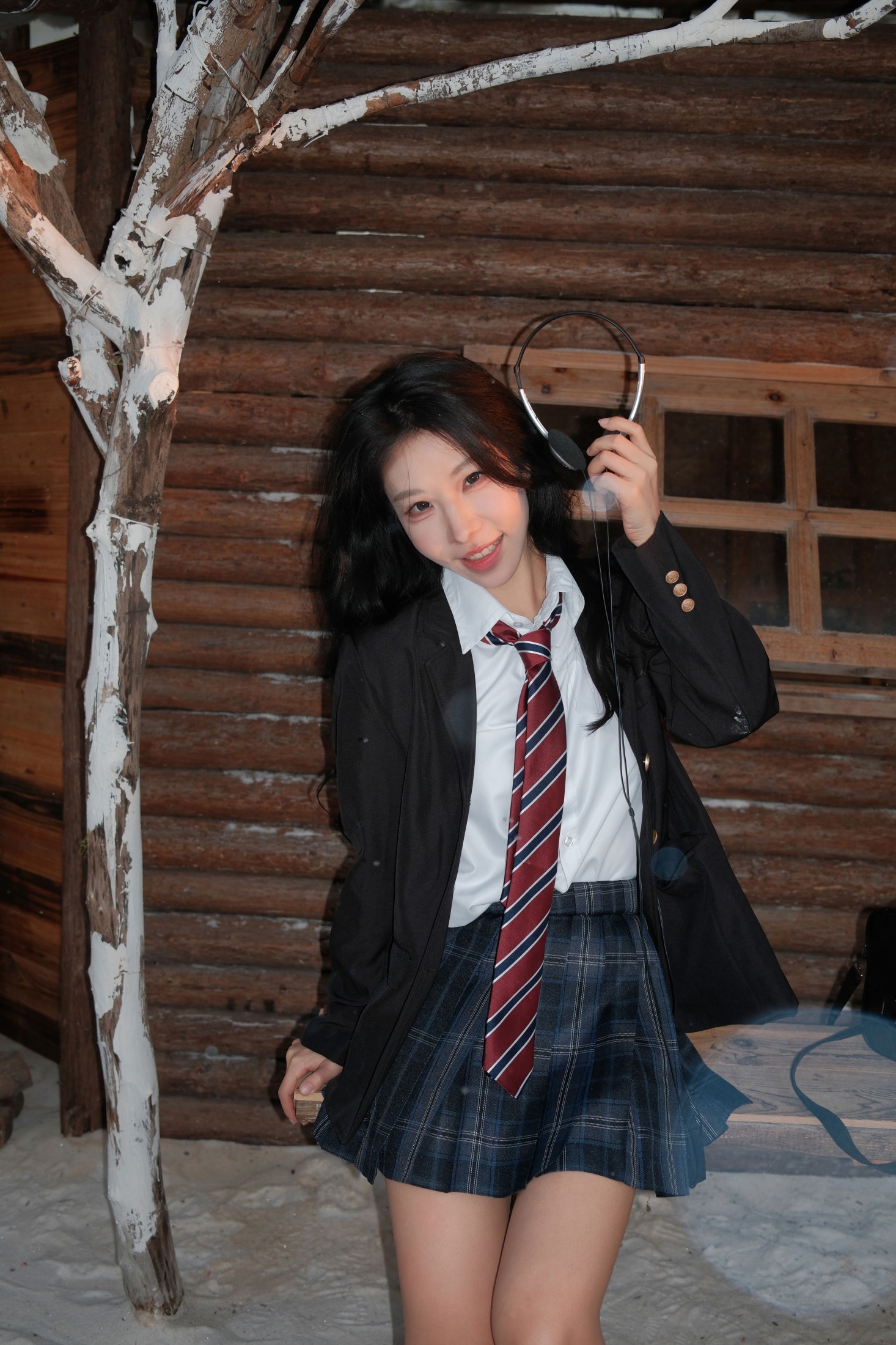 野生模特园子 - 《冬天和jk绝配》[14P]