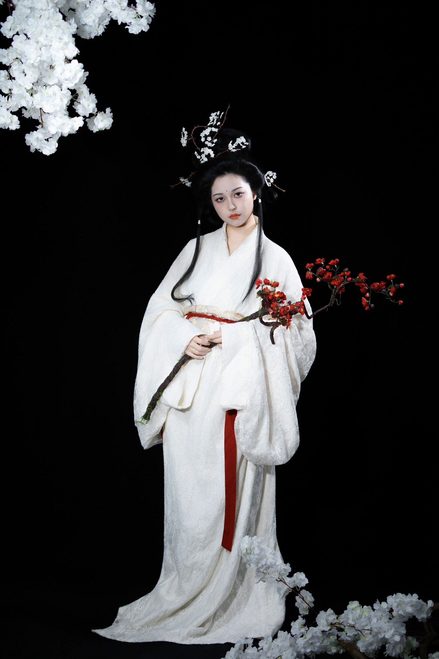 《战国袍｜遥知不是雪》[10P]