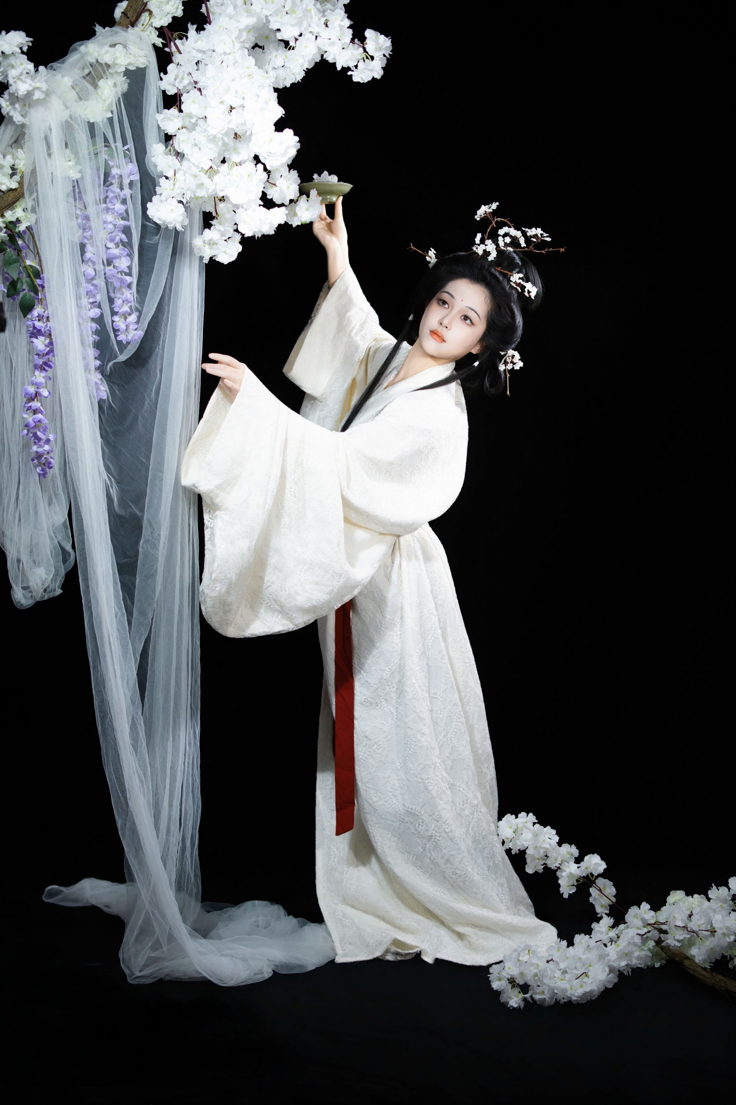 《战国袍｜遥知不是雪》[10P]