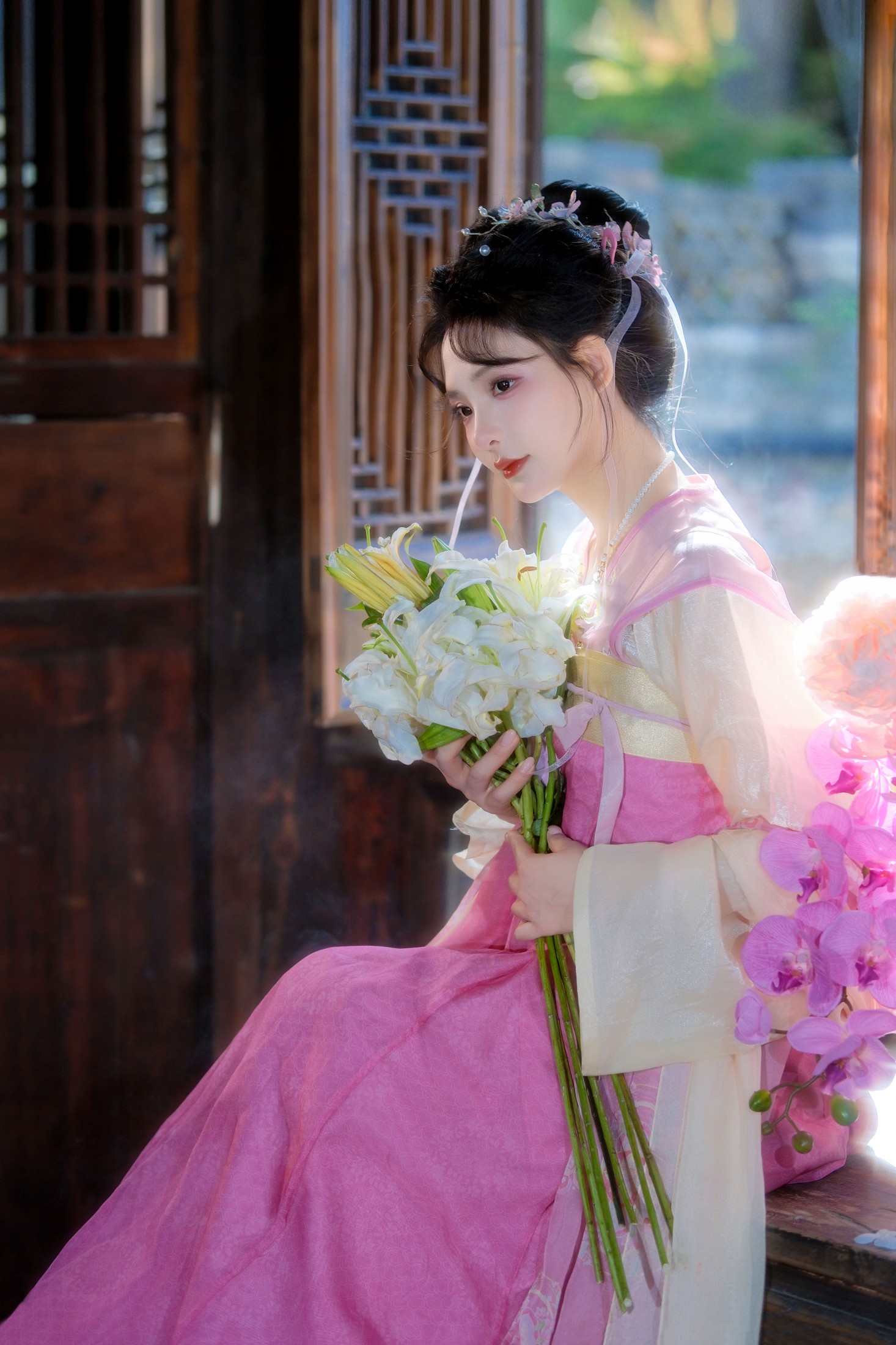 鞠雯兮 - 《春知晓梦~》[9P]