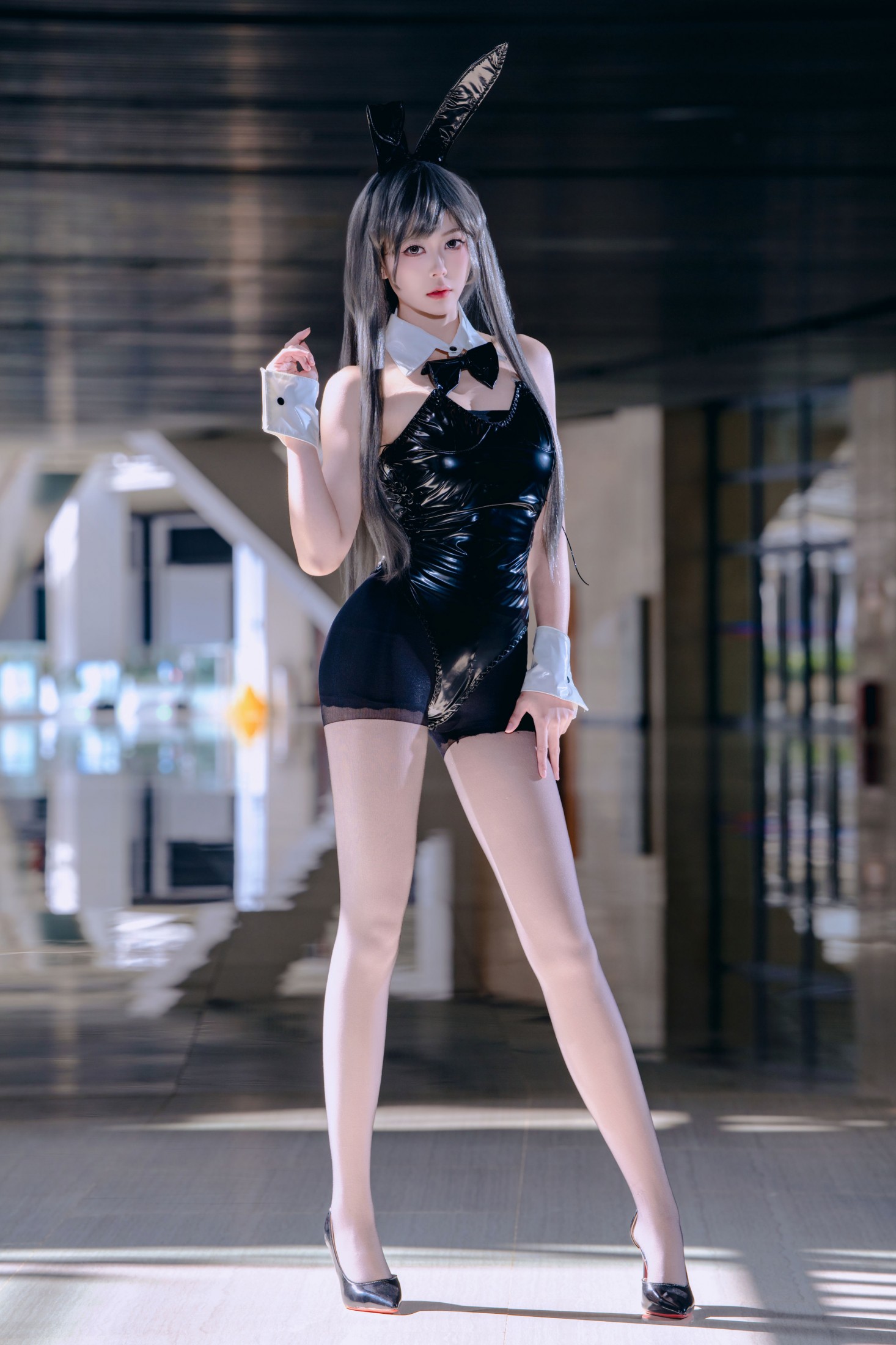 喵喵 - 《cos兔女郎学姐》[32P]