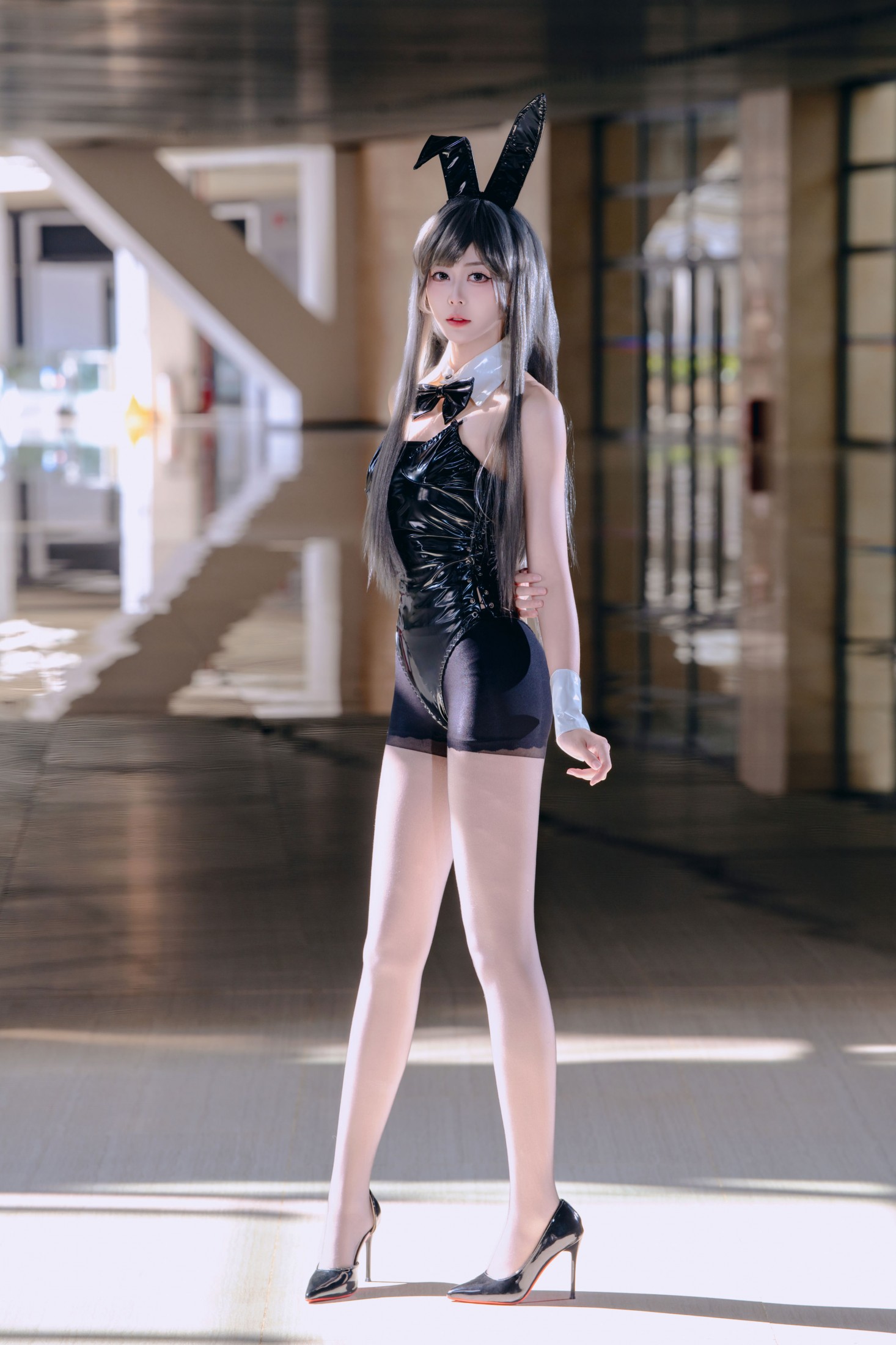 喵喵 - 《cos兔女郎学姐》[32P]