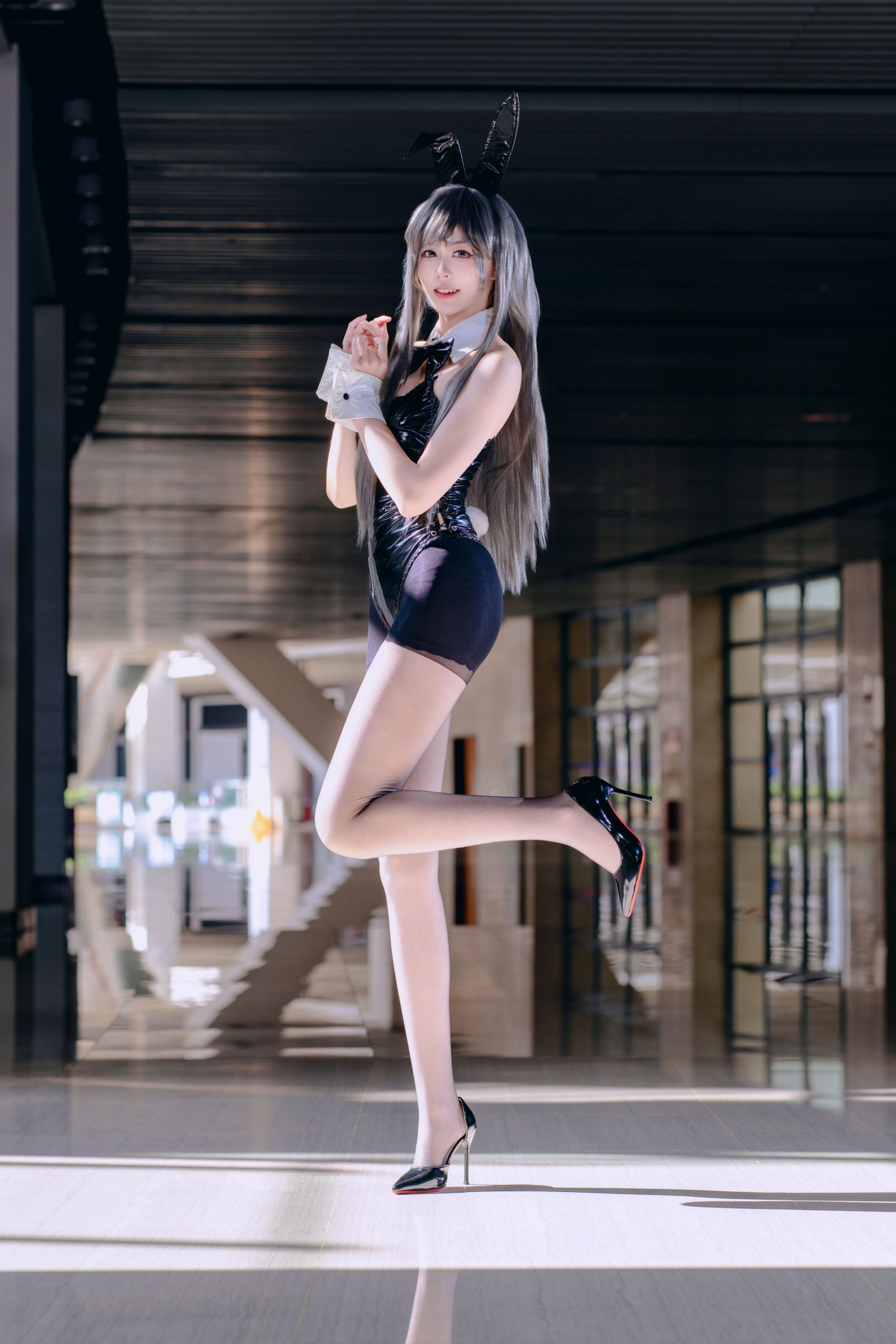 喵喵 - 《cos兔女郎学姐》[32P]