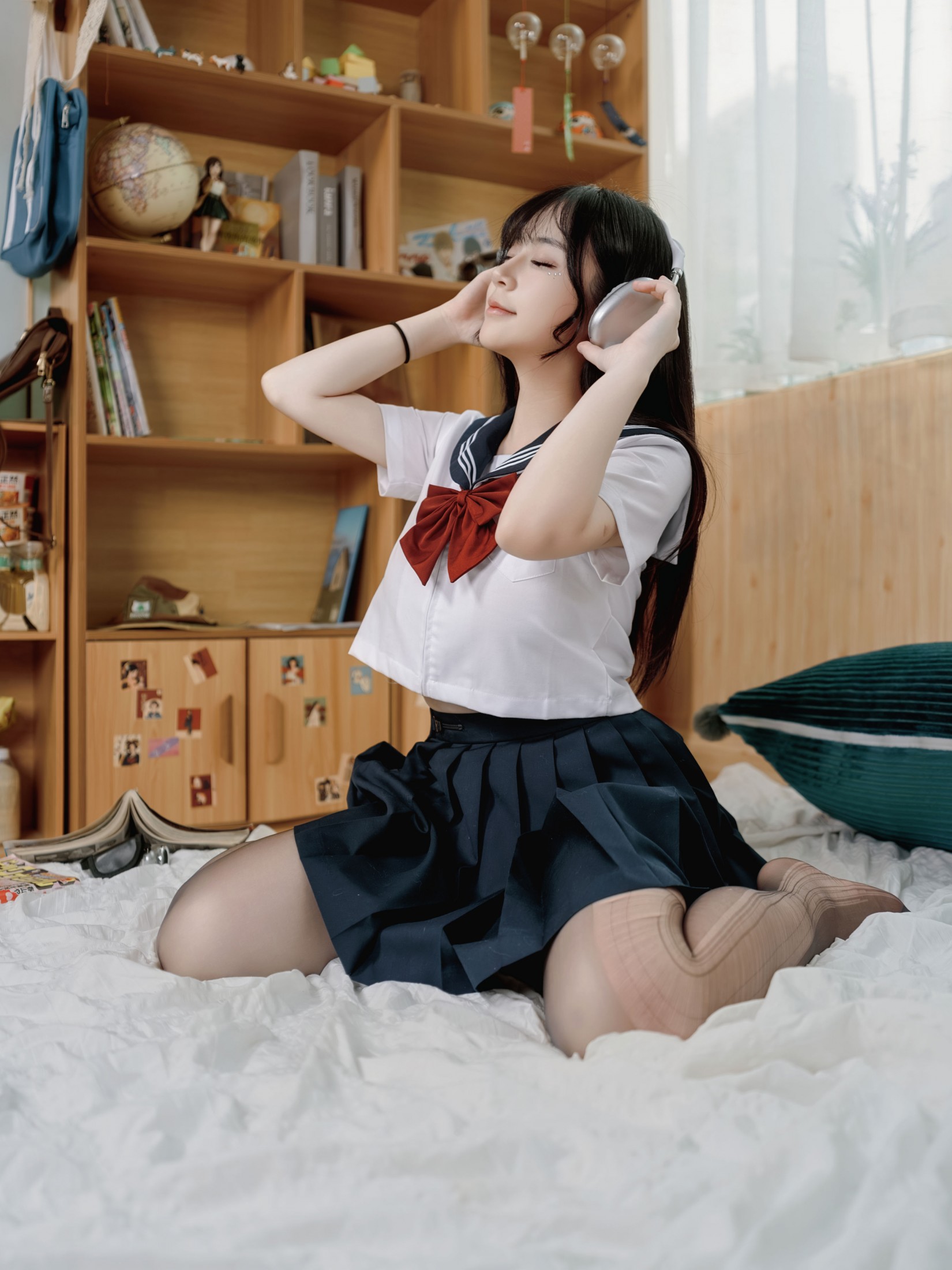 一元同学Jodie - 《JK妹子的室内生活》[25P]