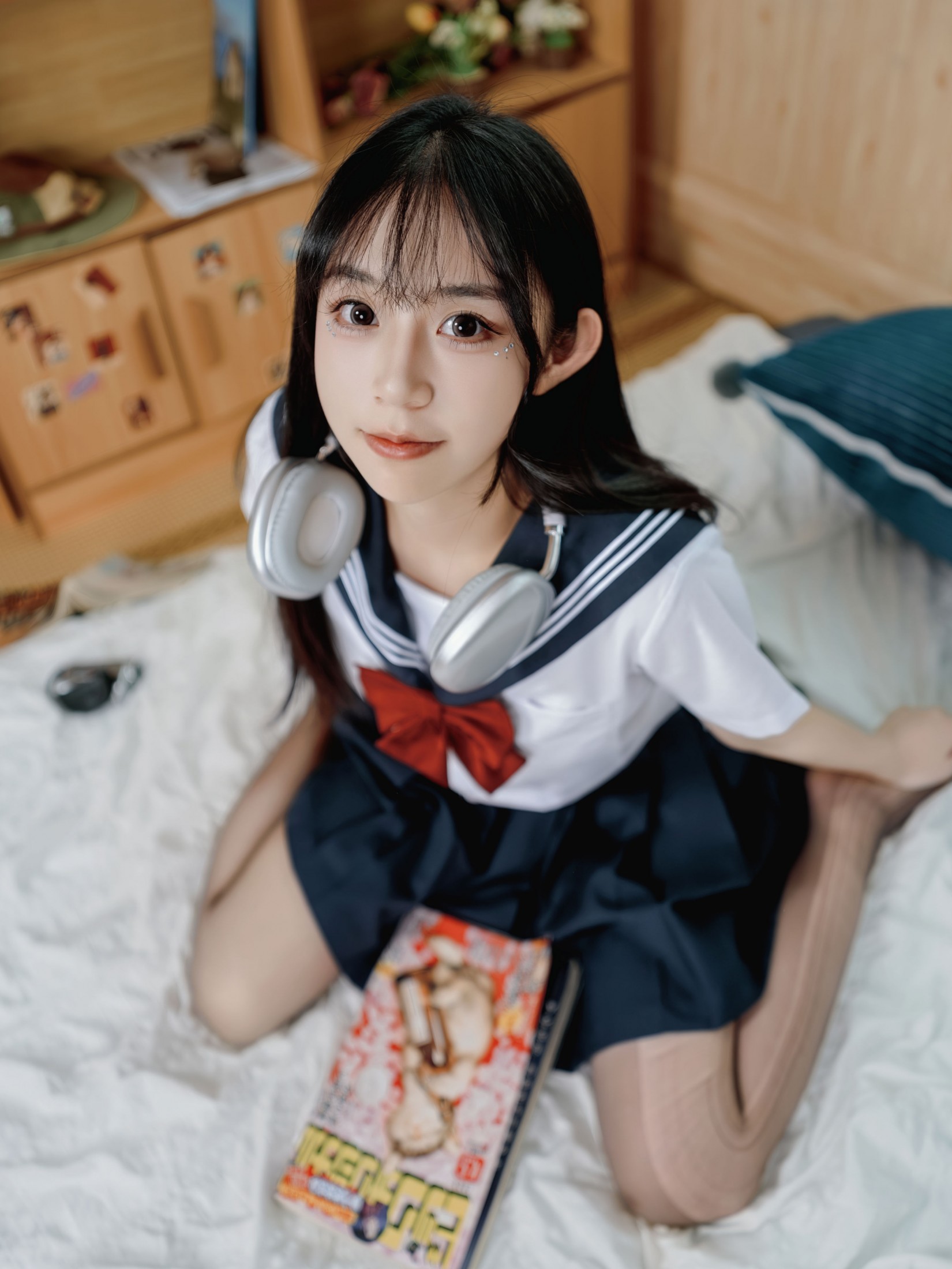 一元同学Jodie - 《JK妹子的室内生活》[25P]