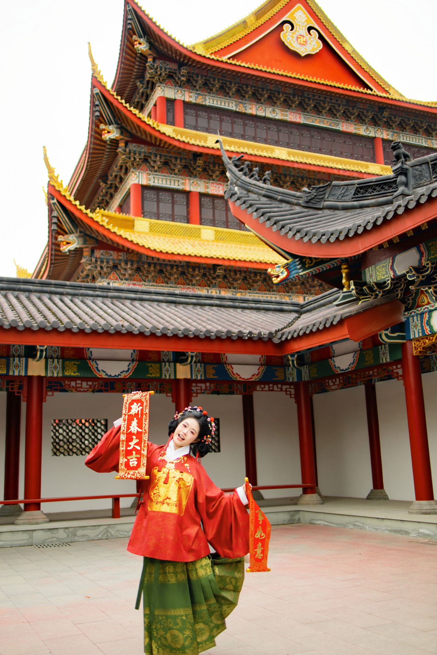 《明制新年汉服写真》[12P]