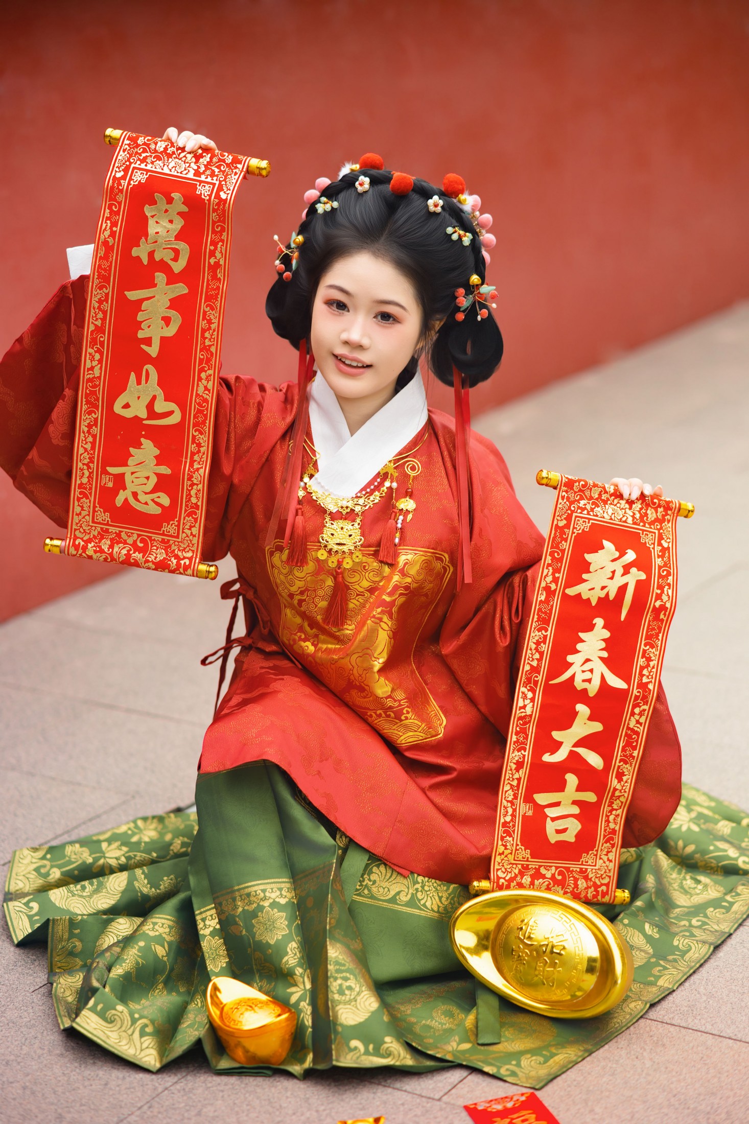 《明制新年汉服写真》[12P]